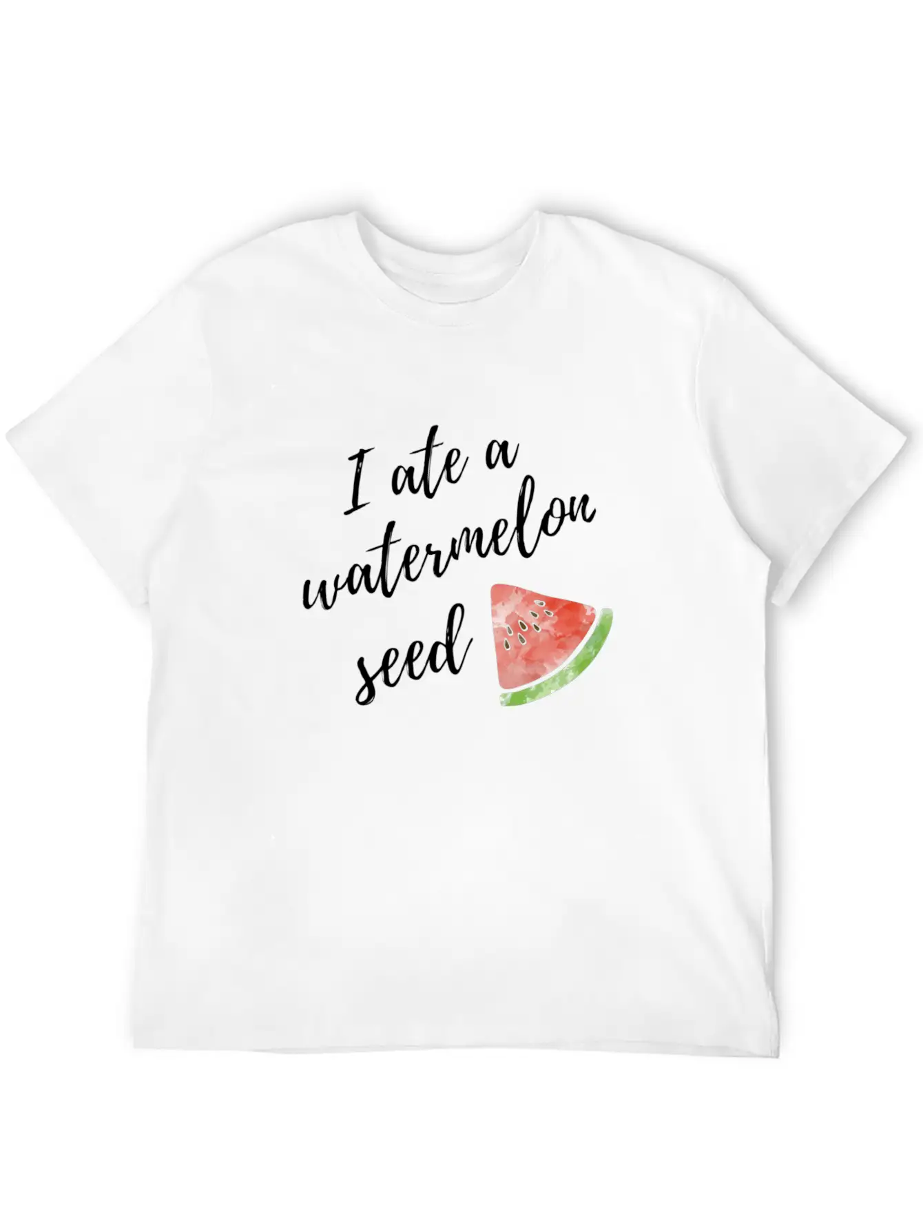 I Ate A Watermelon Seed Stylish Everyday T-Shirt – Unisex Basic Cotton Tee
