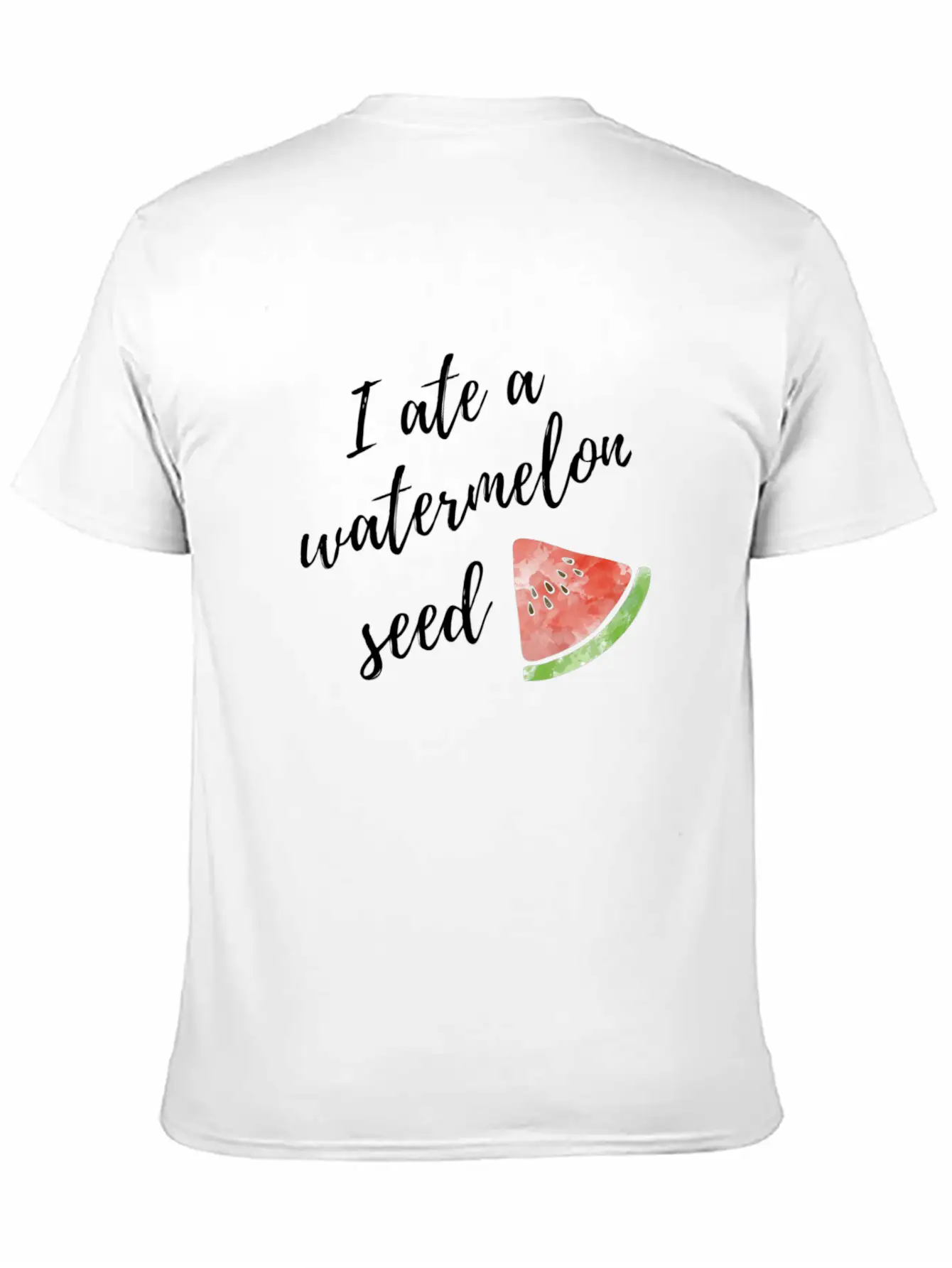 I Ate A Watermelon Seed Stylish Everyday T-Shirt – Unisex Basic Cotton Tee