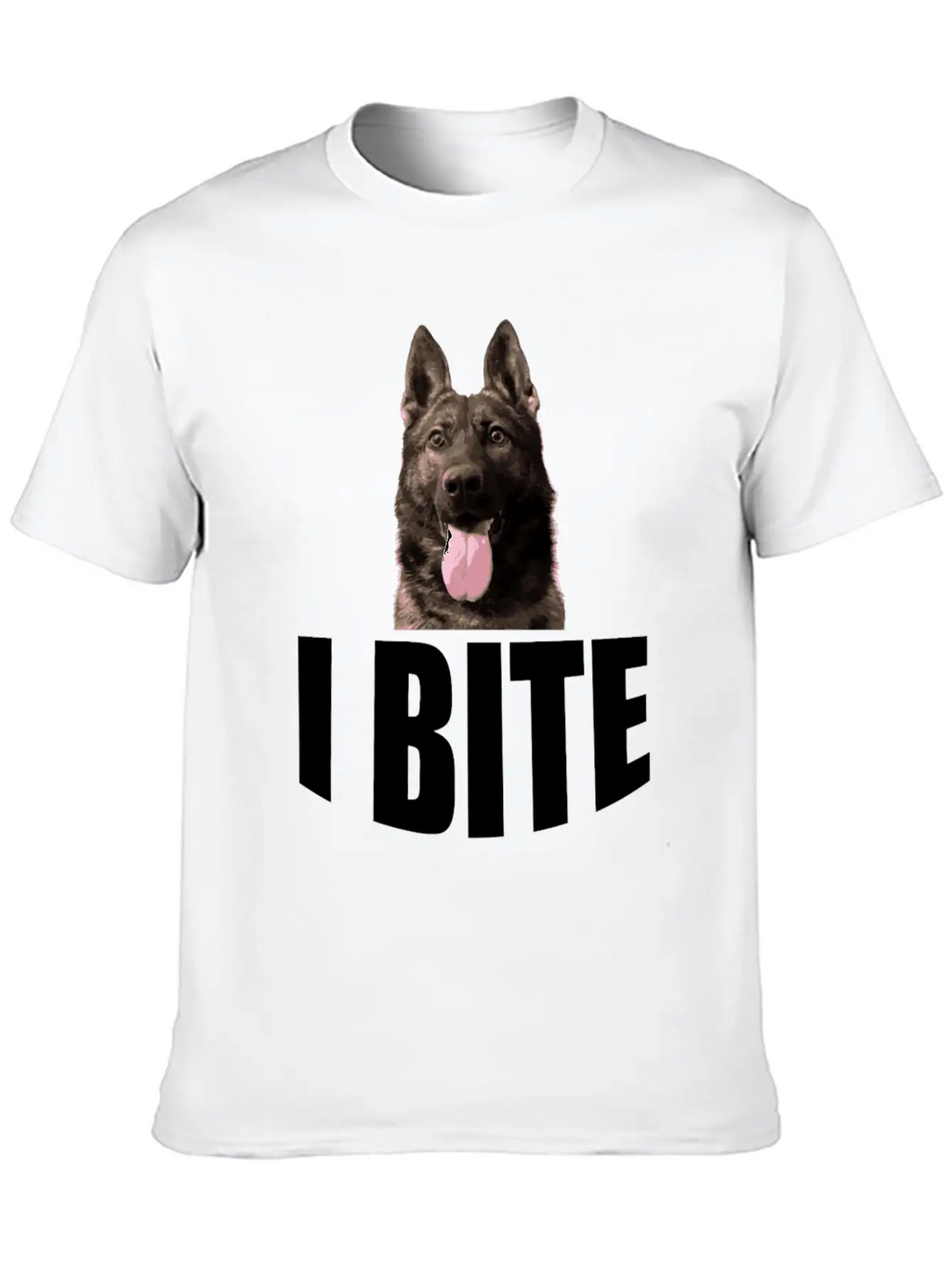 I Bite Unisex Casual T-Shirt – Clean Design For Daily Comfort