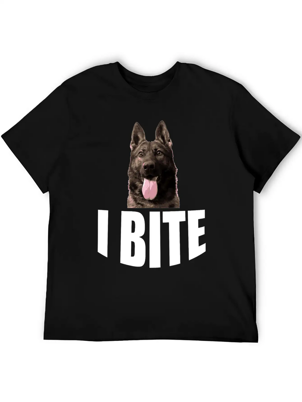 I Bite Unisex Casual T-Shirt – Clean Design For Daily Comfort