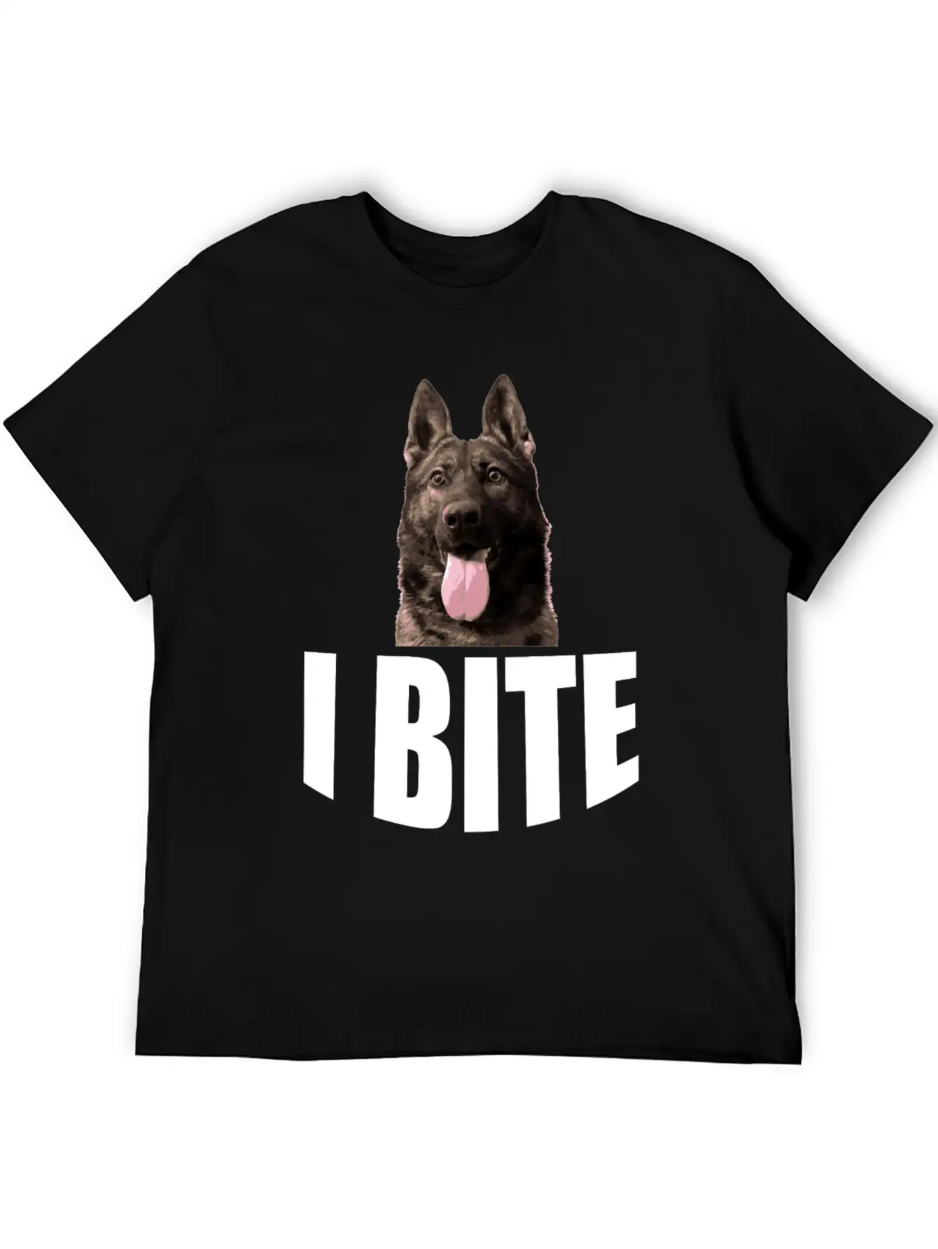 I Bite Unisex Casual T-Shirt – Clean Design For Daily Comfort