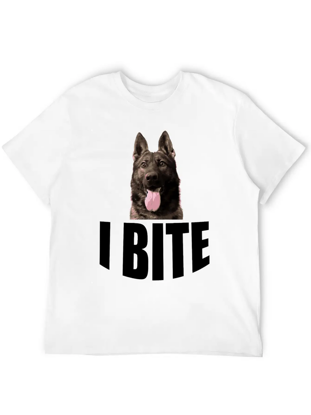 I Bite Unisex Casual T-Shirt – Clean Design For Daily Comfort