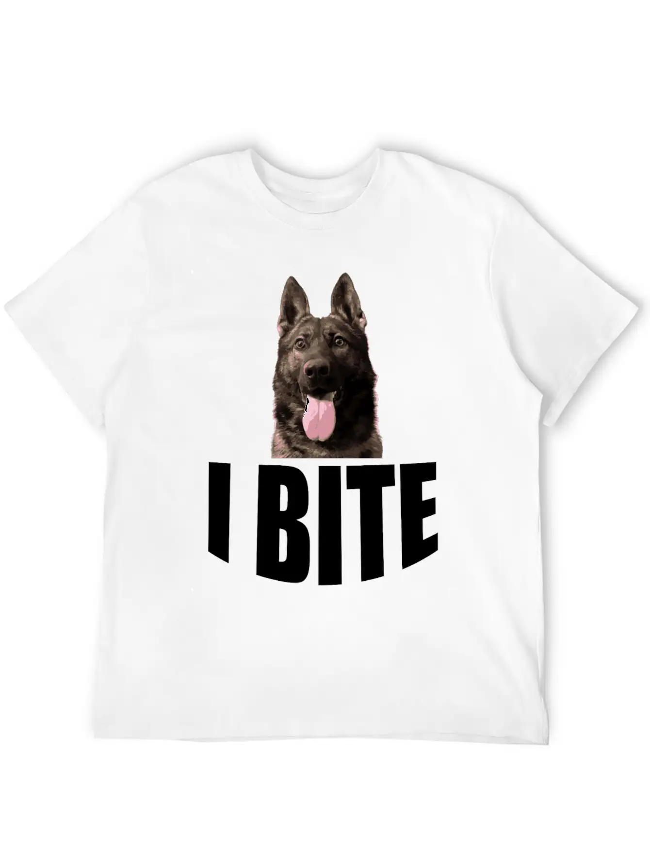 I Bite Unisex Casual T-Shirt – Clean Design For Daily Comfort