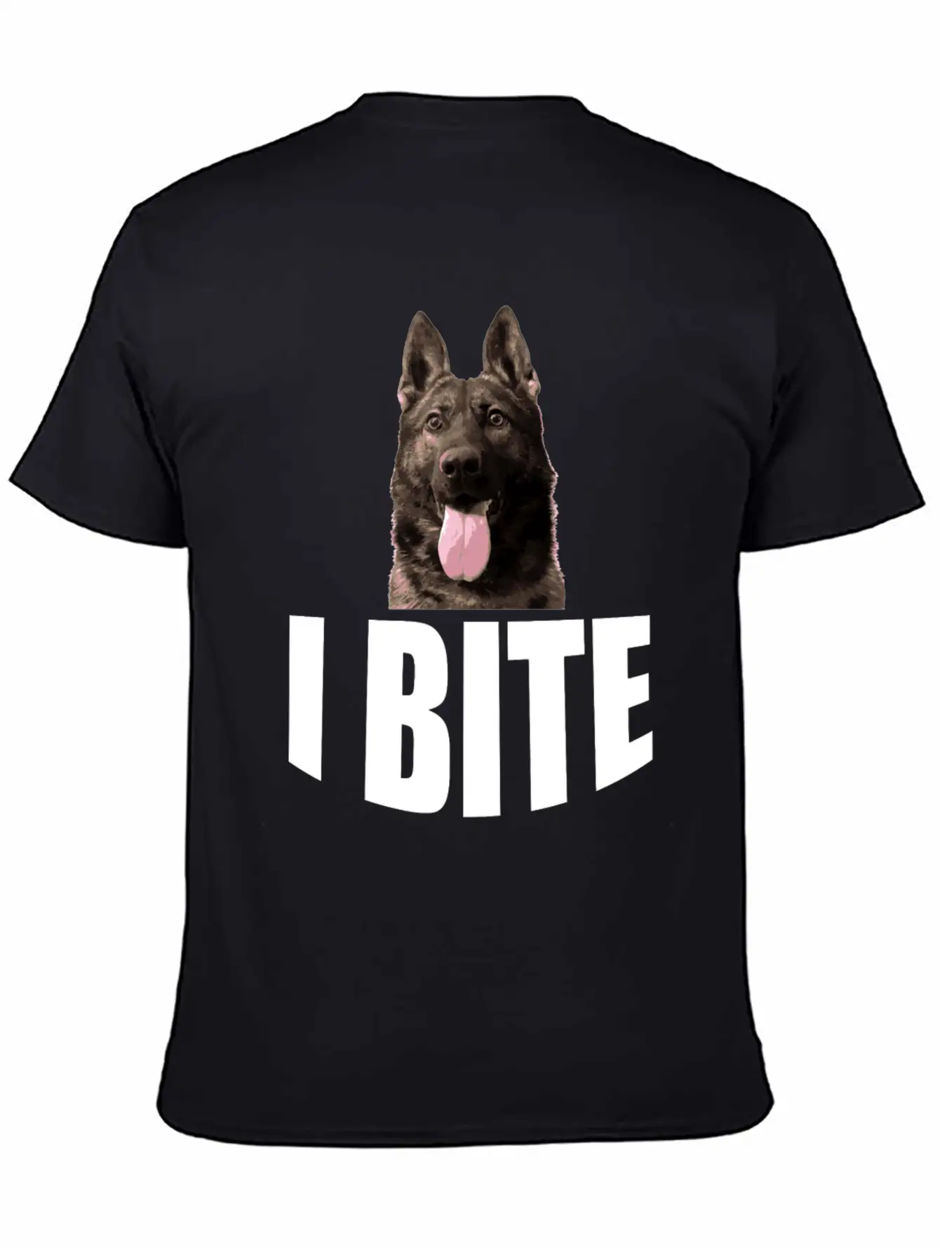I Bite Unisex Casual T-Shirt – Clean Design For Daily Comfort