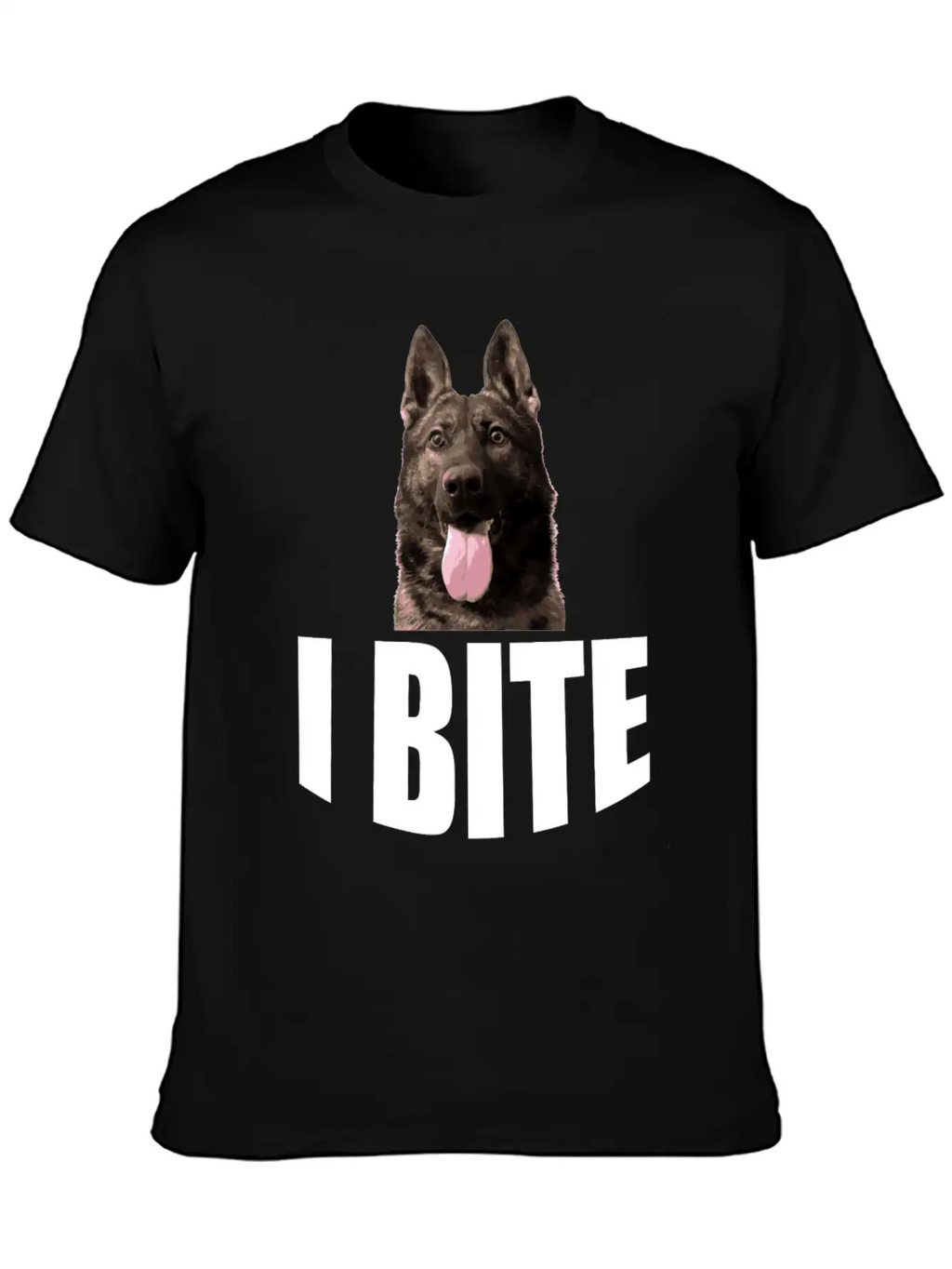 I Bite Unisex Casual T-Shirt – Clean Design For Daily Comfort