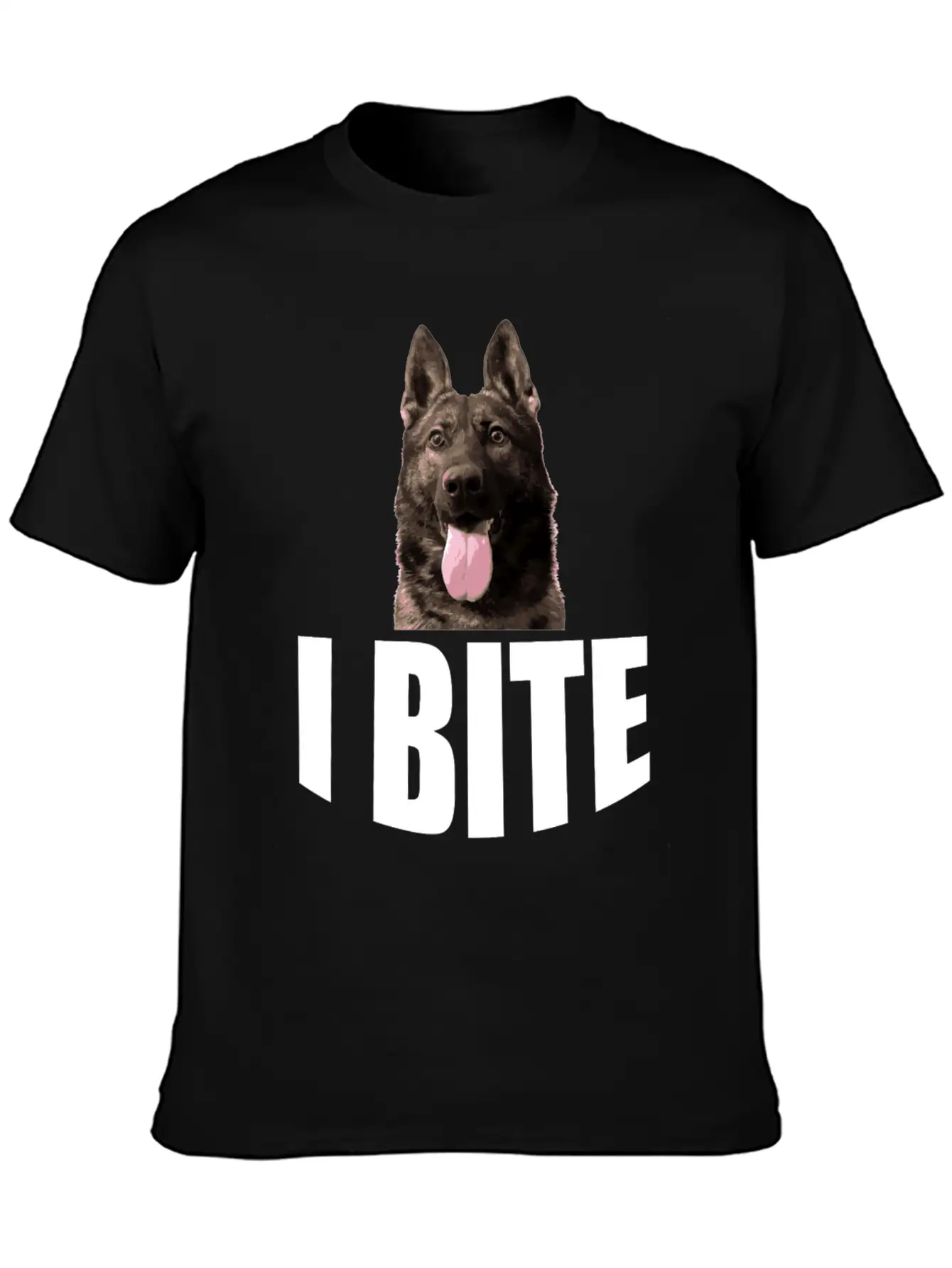I Bite Unisex Casual T-Shirt – Clean Design For Daily Comfort
