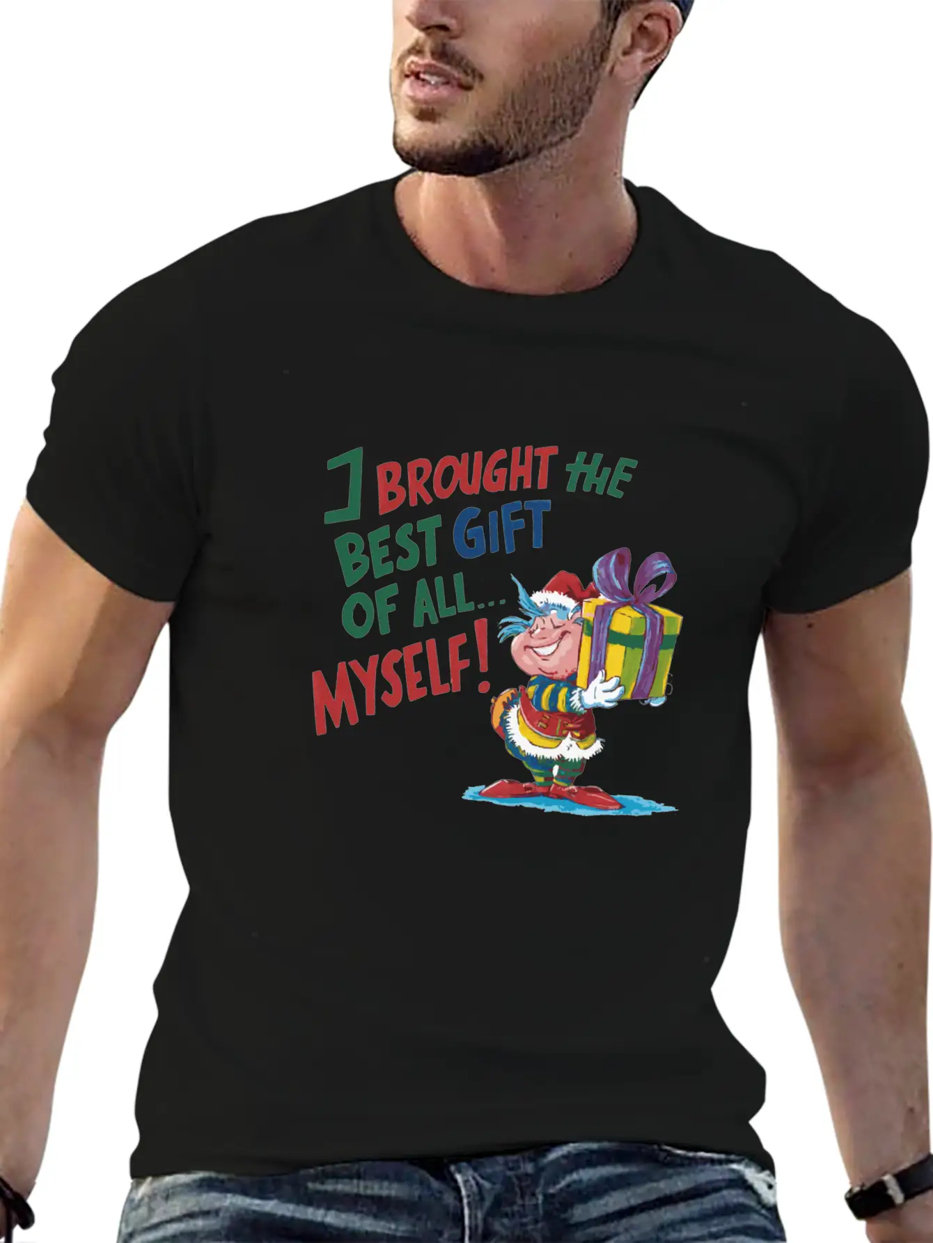 I Brought The Best Gift Of All Stylish Everyday T-Shirt – Unisex Basic Cotton Tee
