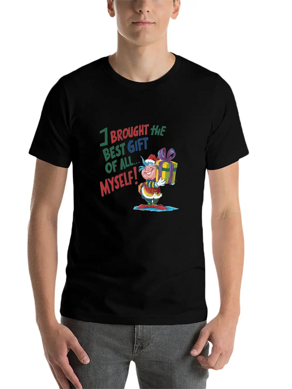 I Brought The Best Gift Of All Stylish Everyday T-Shirt – Unisex Basic Cotton Tee