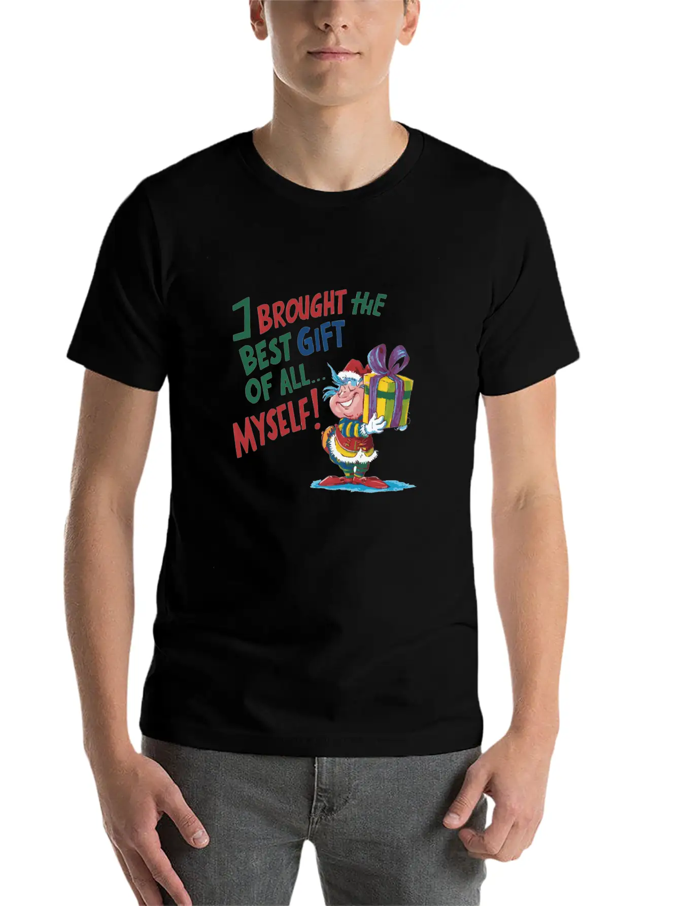 I Brought The Best Gift Of All Stylish Everyday T-Shirt – Unisex Basic Cotton Tee