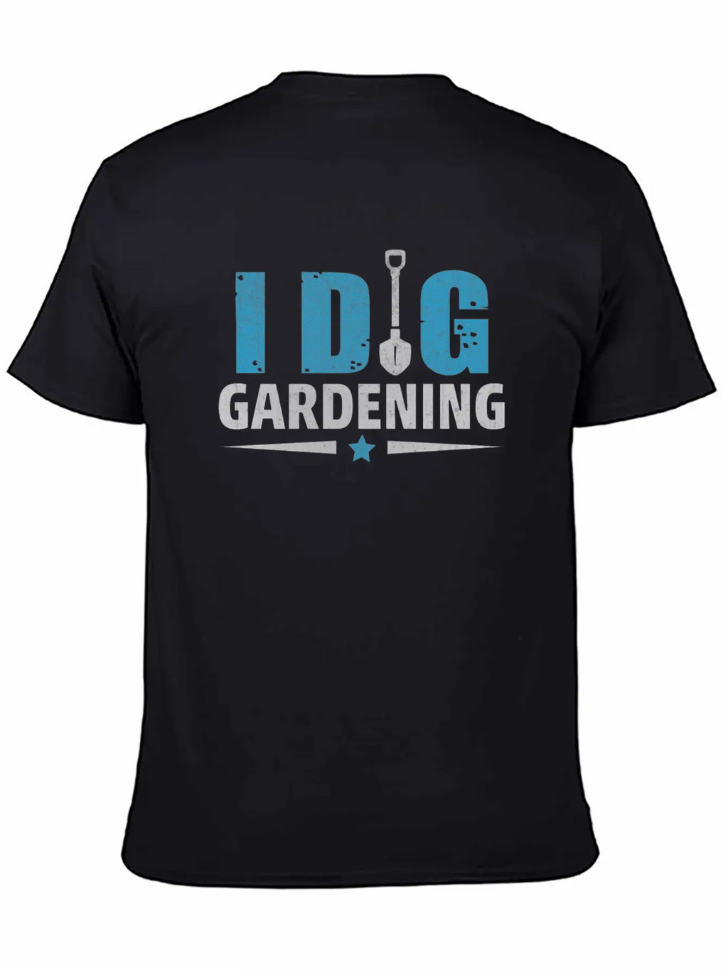 I Dig Gardening Novelty Shovel And Garden Gift Stylish Everyday T-Shirt – Unisex Basic Cotton Tee