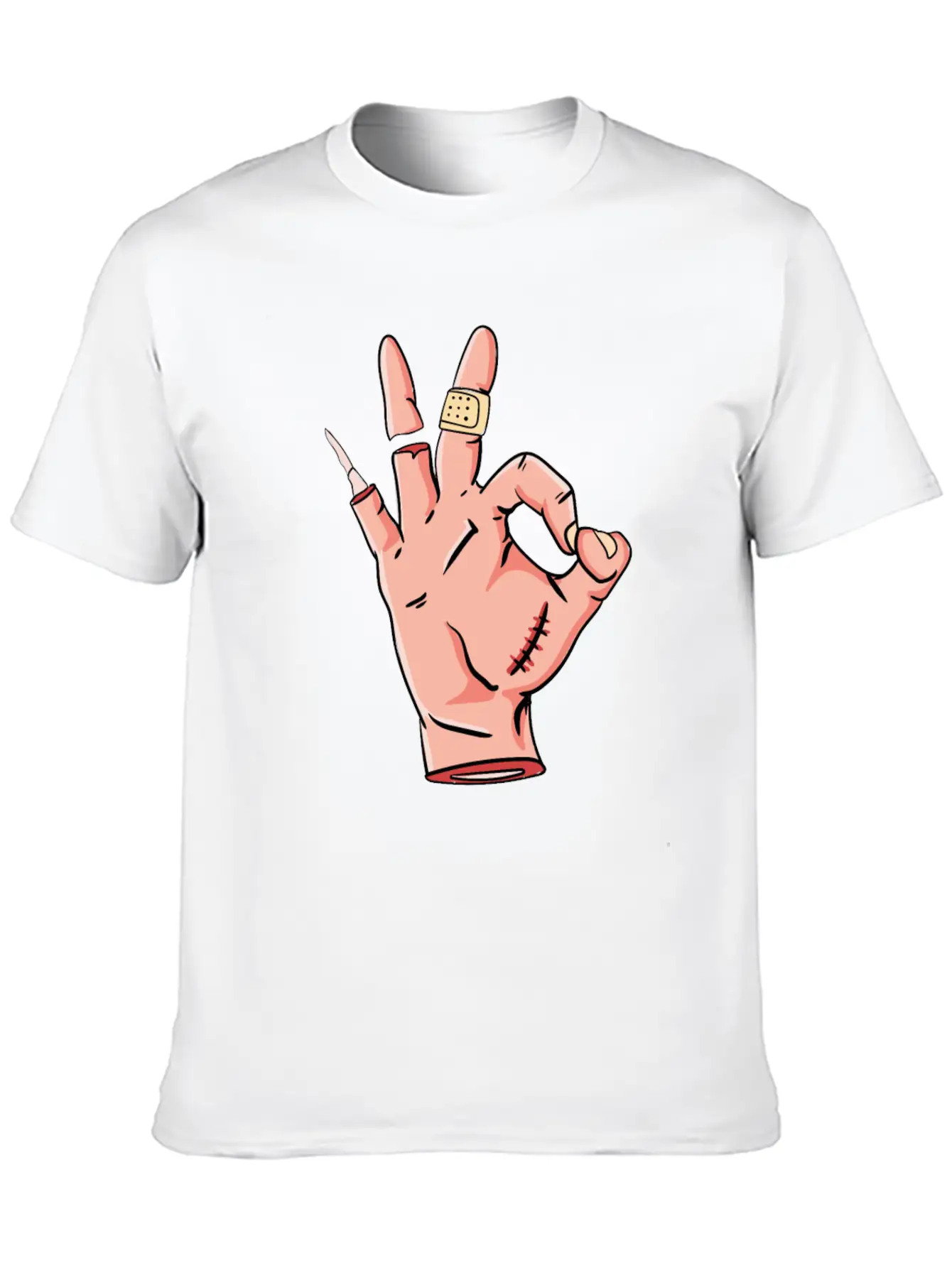 I Do All My Own Stunts - Funny Get Well Soon - Breathable Soft Cotton T-Shirt – Timeless Casual Look