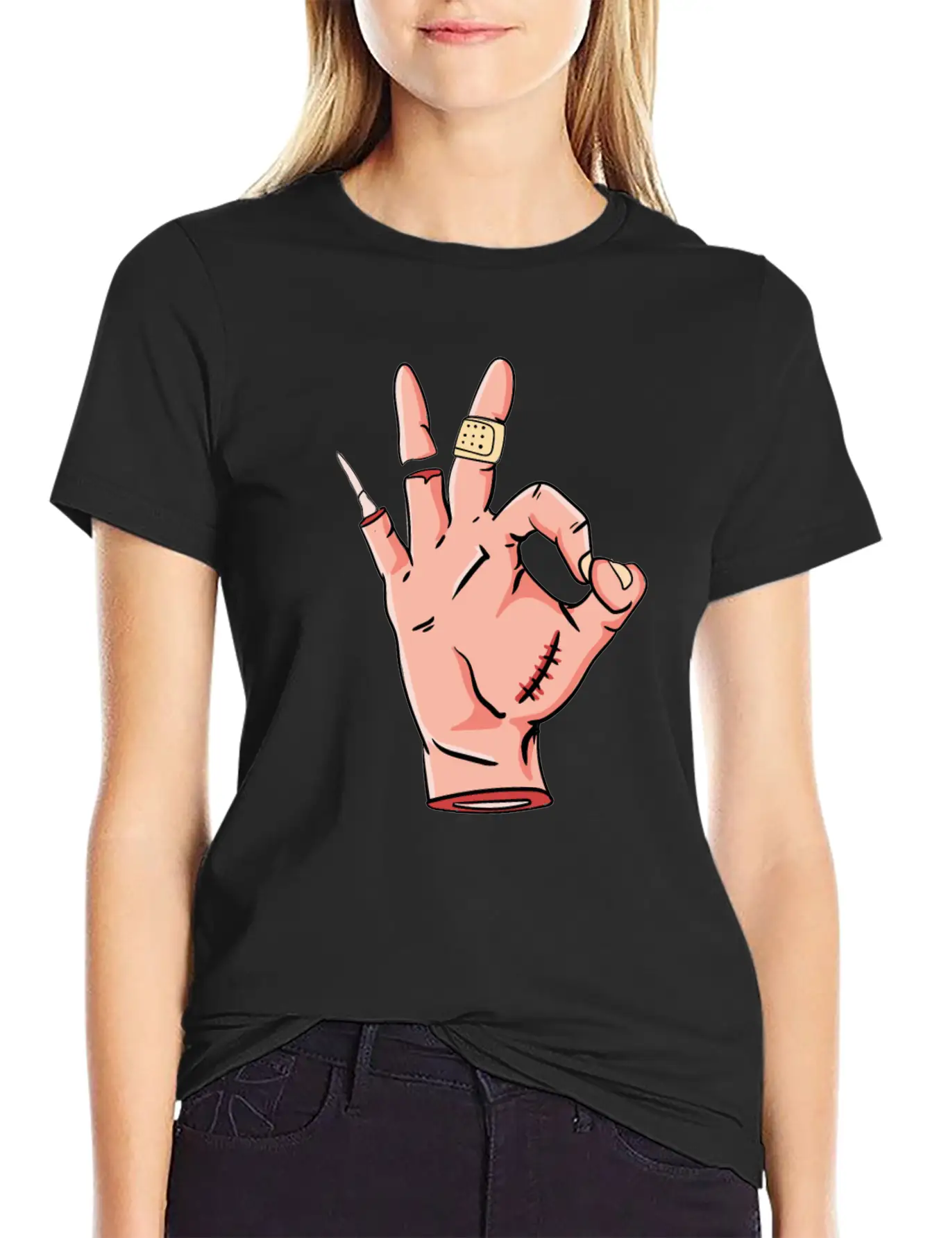 I Do All My Own Stunts - Funny Get Well Soon - Breathable Soft Cotton T-Shirt – Timeless Casual Look