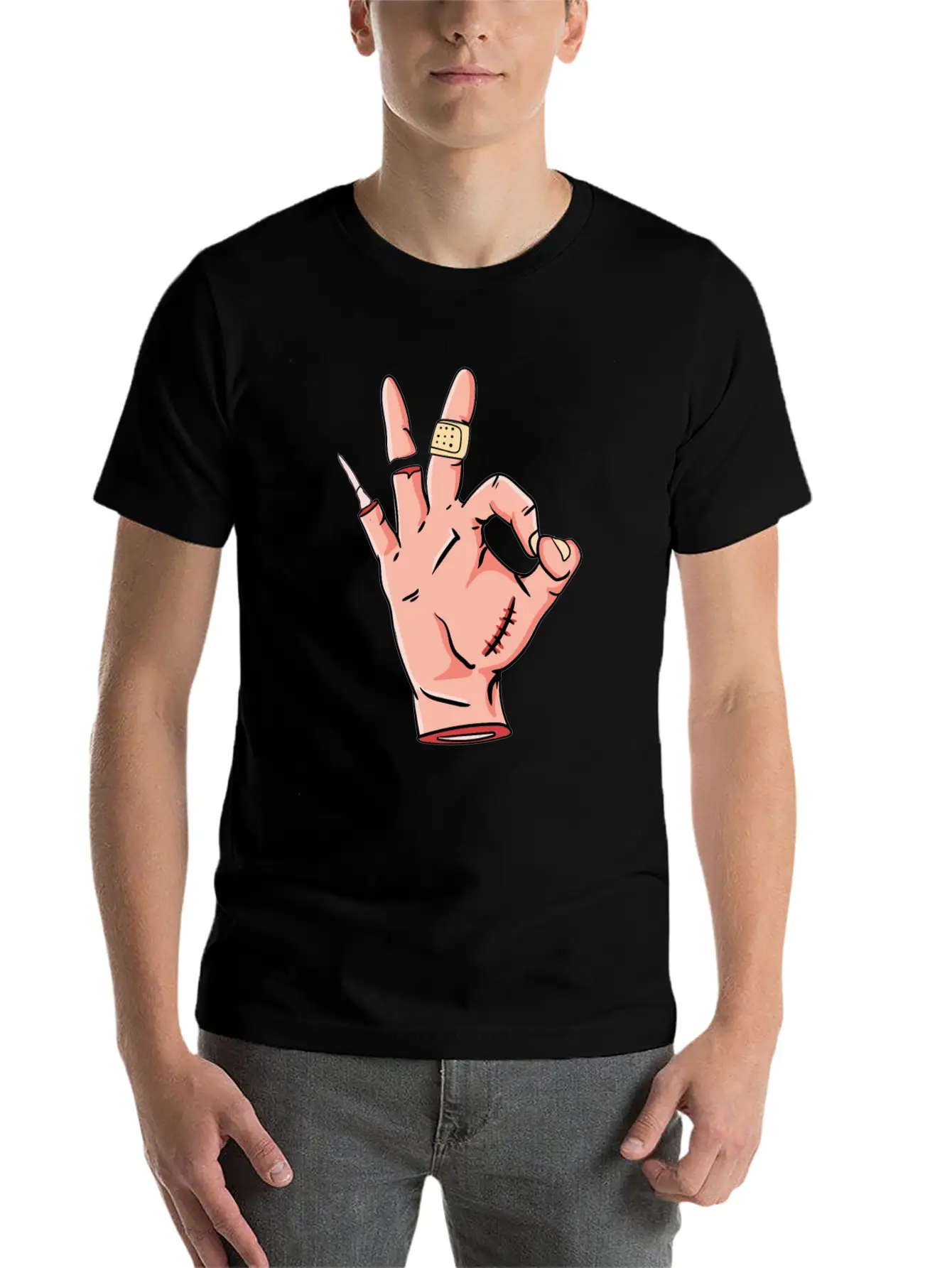 I Do All My Own Stunts - Funny Get Well Soon - Breathable Soft Cotton T-Shirt – Timeless Casual Look