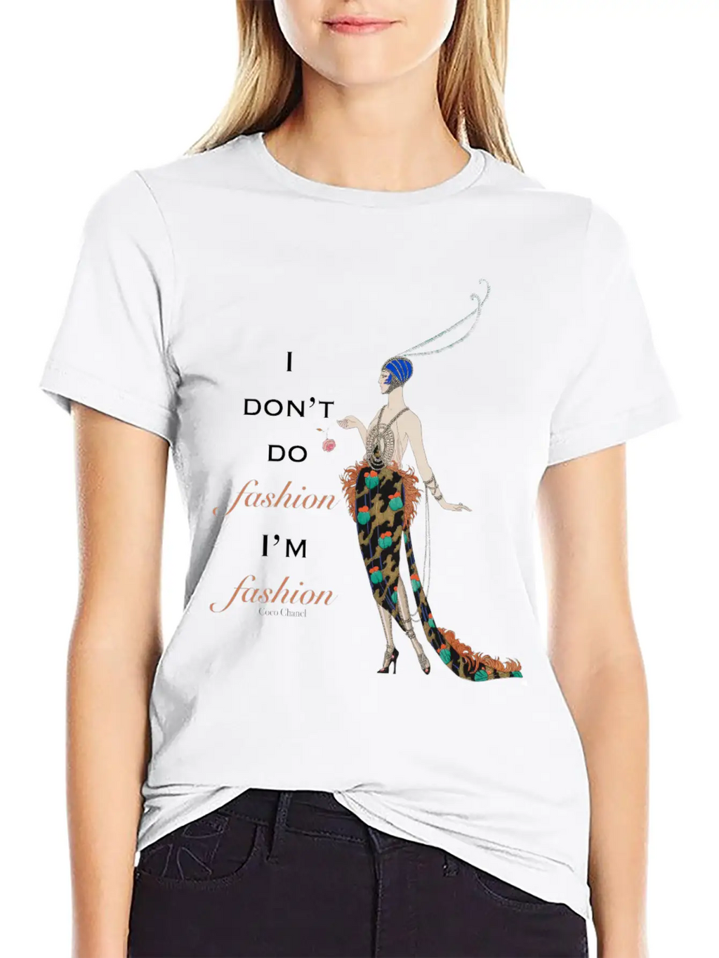 I Do Not Do Fashion I Am Fashion Stylish Everyday T-Shirt – Unisex Basic Cotton Tee