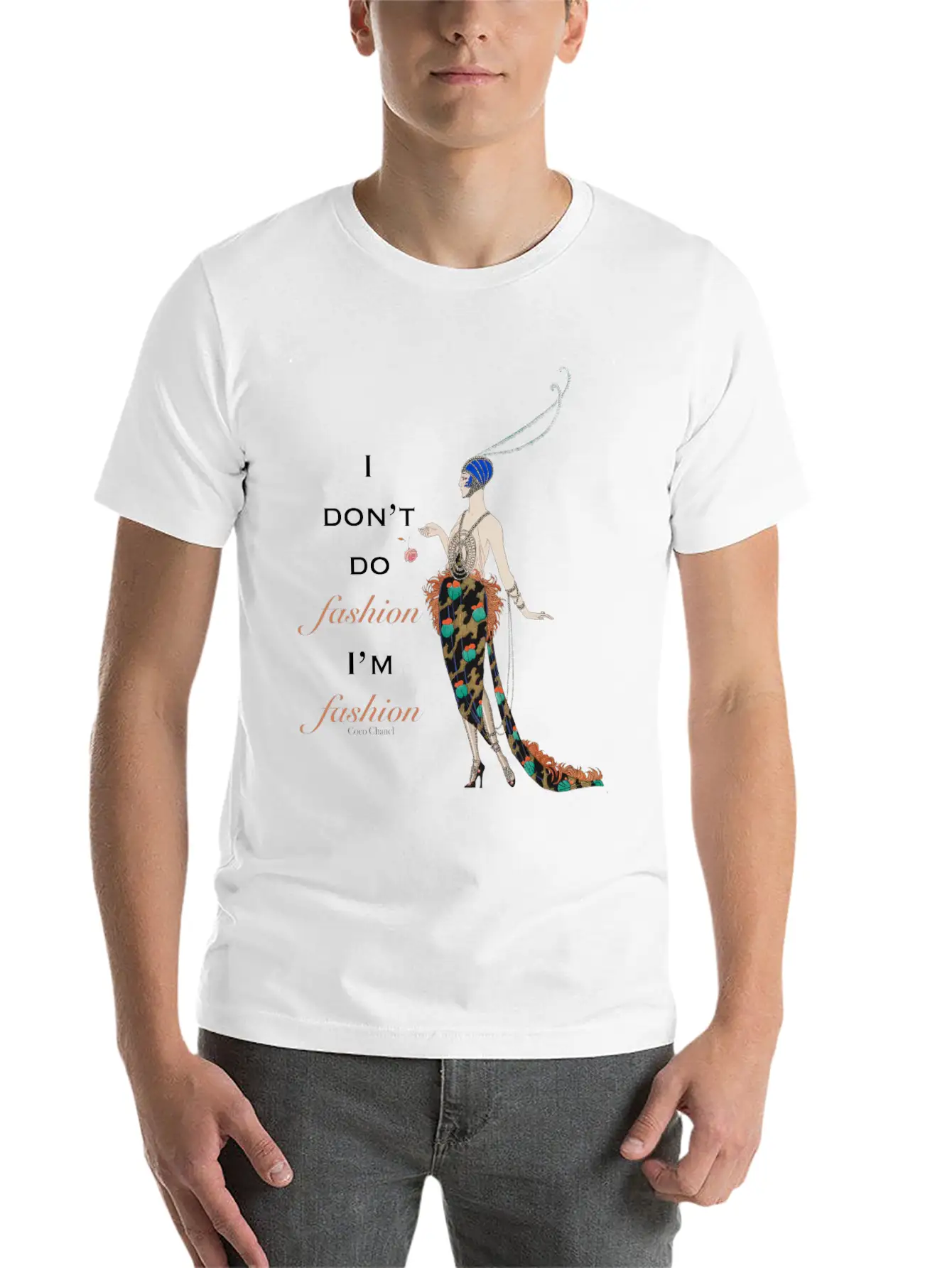 I Do Not Do Fashion I Am Fashion Stylish Everyday T-Shirt – Unisex Basic Cotton Tee