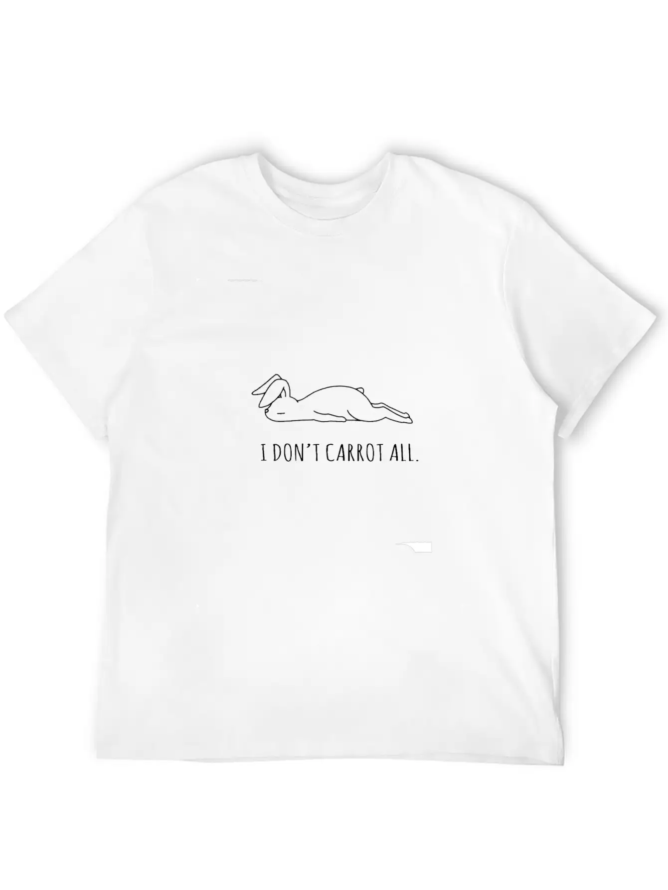 I Don't Carrot All. A Gift Item. Unisex Casual T-Shirt – Clean Design For Daily Comfort