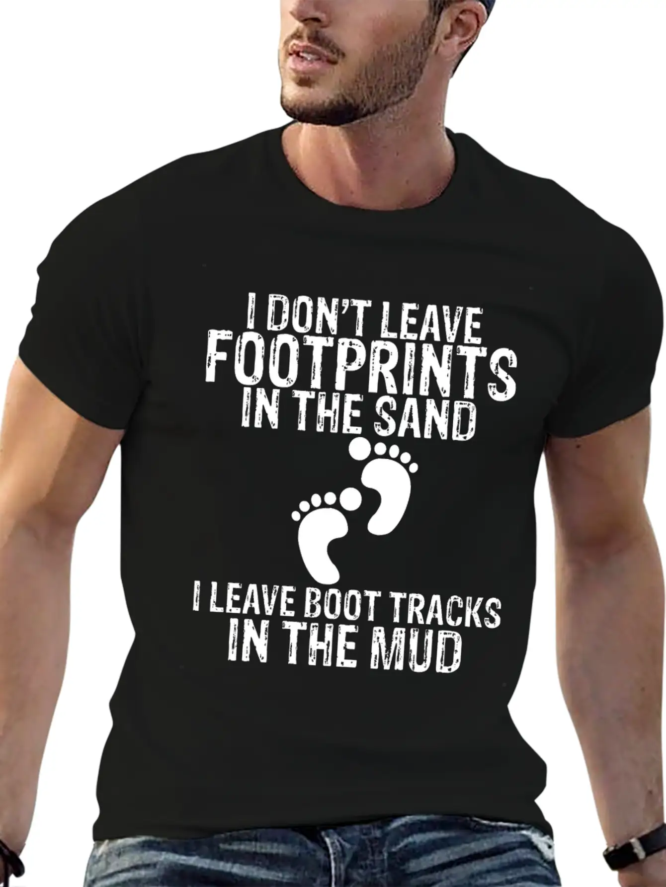 I Don't Leave Footprints In The Sand 2 Unisex Casual T-Shirt – Clean Design For Daily Comfort
