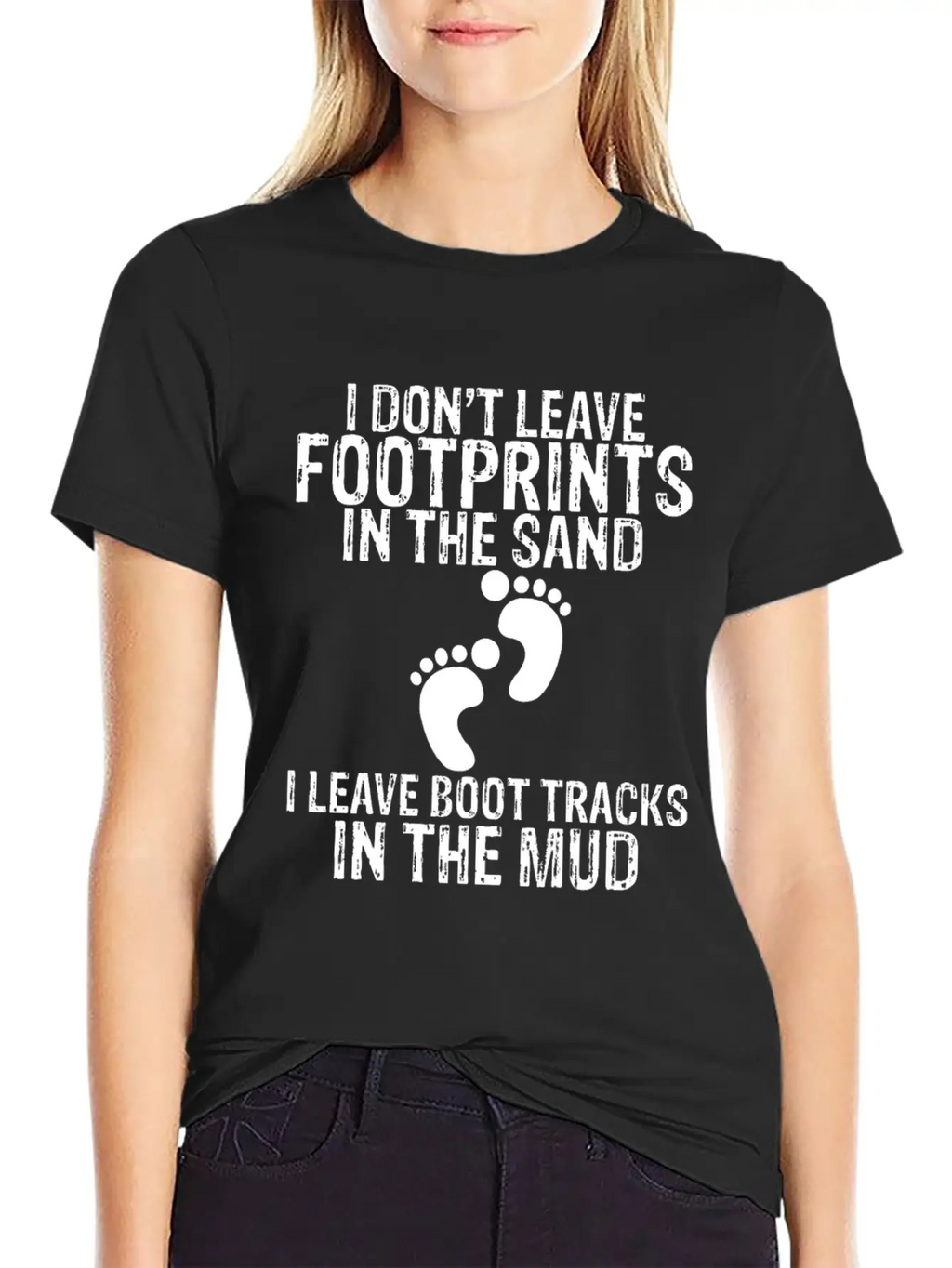 I Don't Leave Footprints In The Sand 2 Unisex Casual T-Shirt – Clean Design For Daily Comfort
