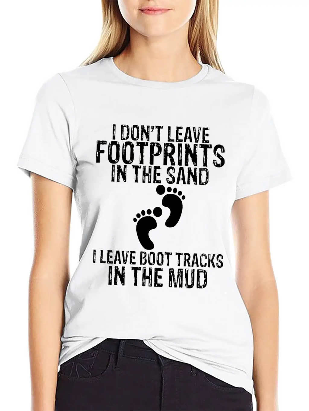 I Don't Leave Footprints In The Sand 2 Unisex Casual T-Shirt – Clean Design For Daily Comfort