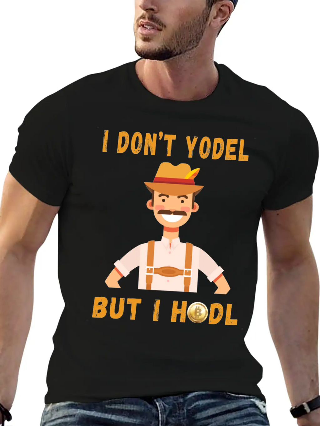 I Don't Yodel But I HODL! Classic Fit Graphic Tee For Daily Comfort – Unisex Cotton Shirt