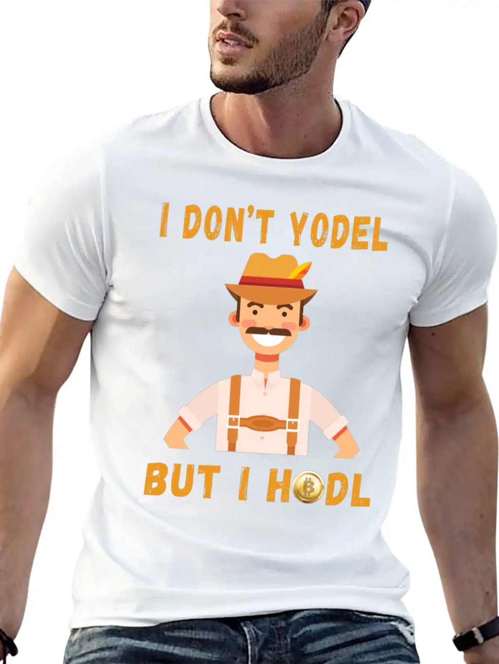 I Don't Yodel But I HODL! Classic Fit Graphic Tee For Daily Comfort – Unisex Cotton Shirt