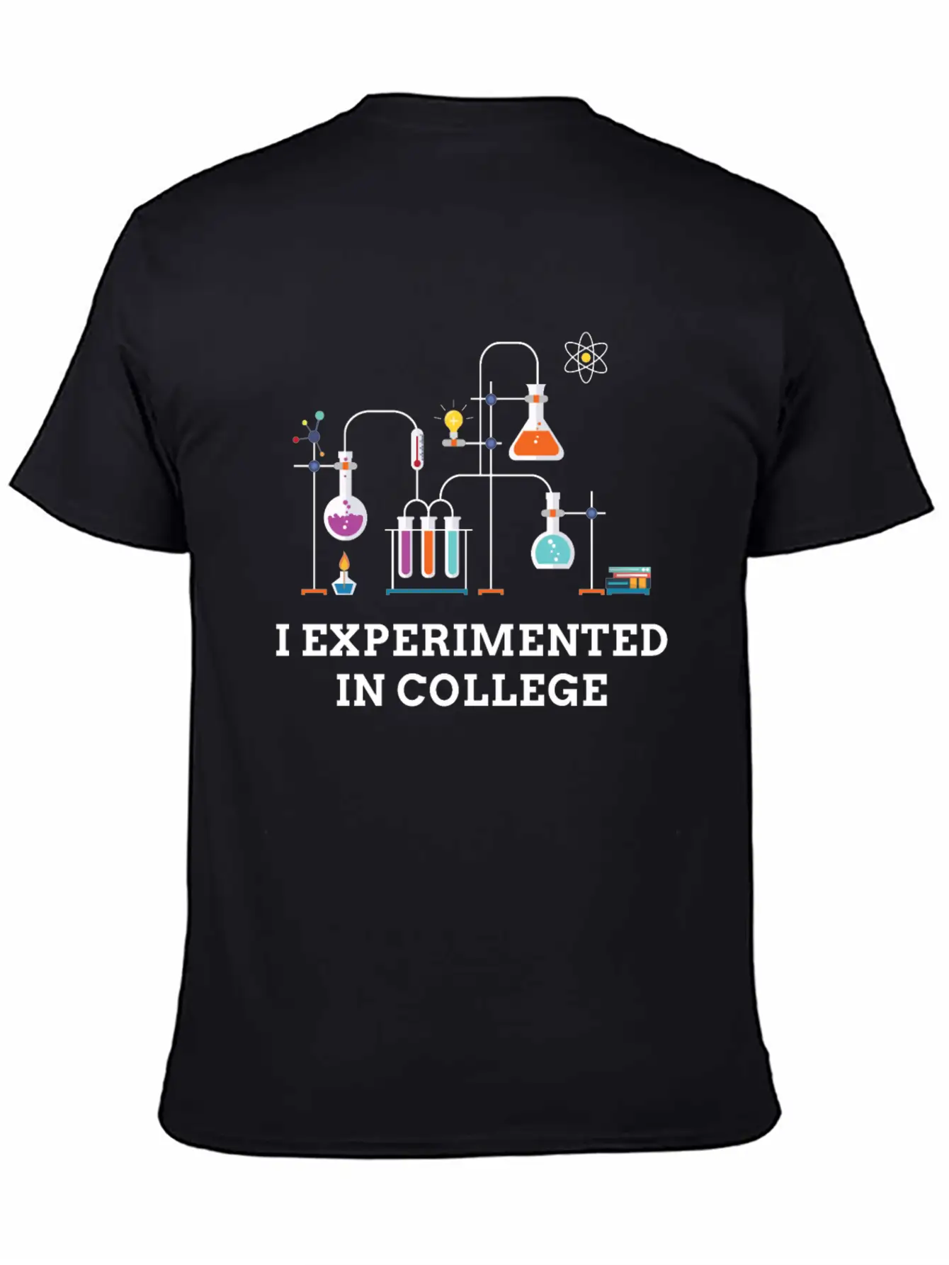 I Experimented In College Unisex Casual T-Shirt – Clean Design For Daily Comfort