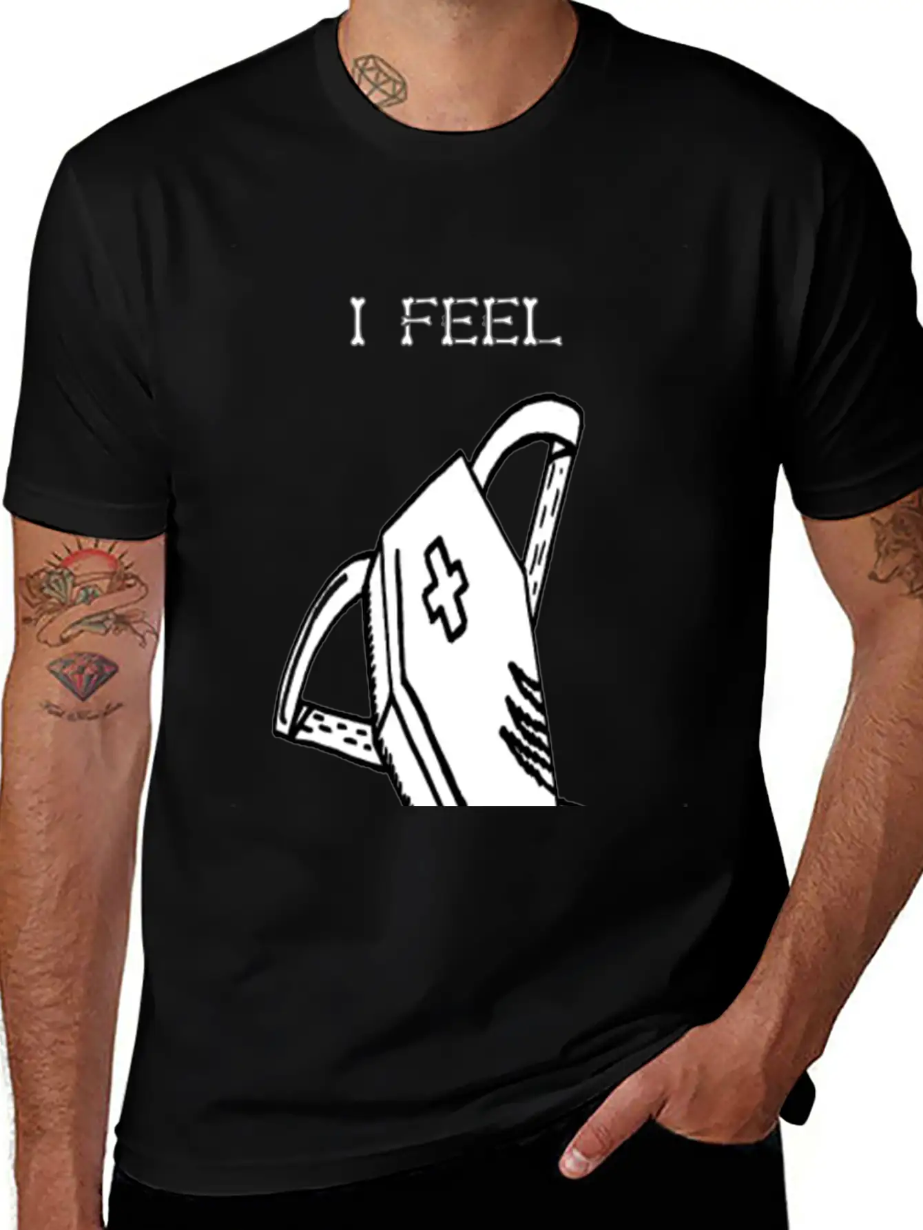 I Feel Dead Inside Unisex Casual T-Shirt – Clean Design For Daily Comfort