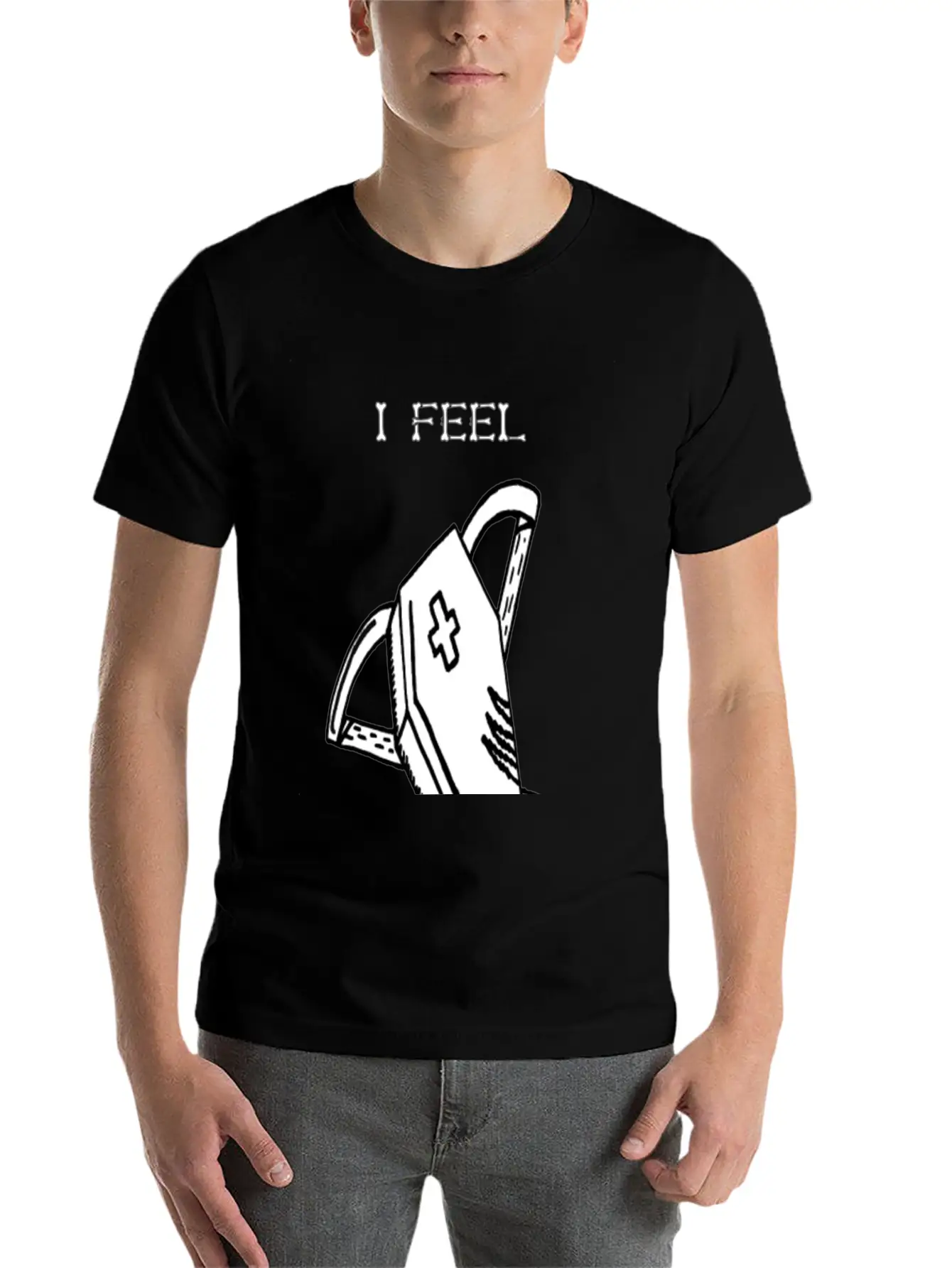 I Feel Dead Inside Unisex Casual T-Shirt – Clean Design For Daily Comfort