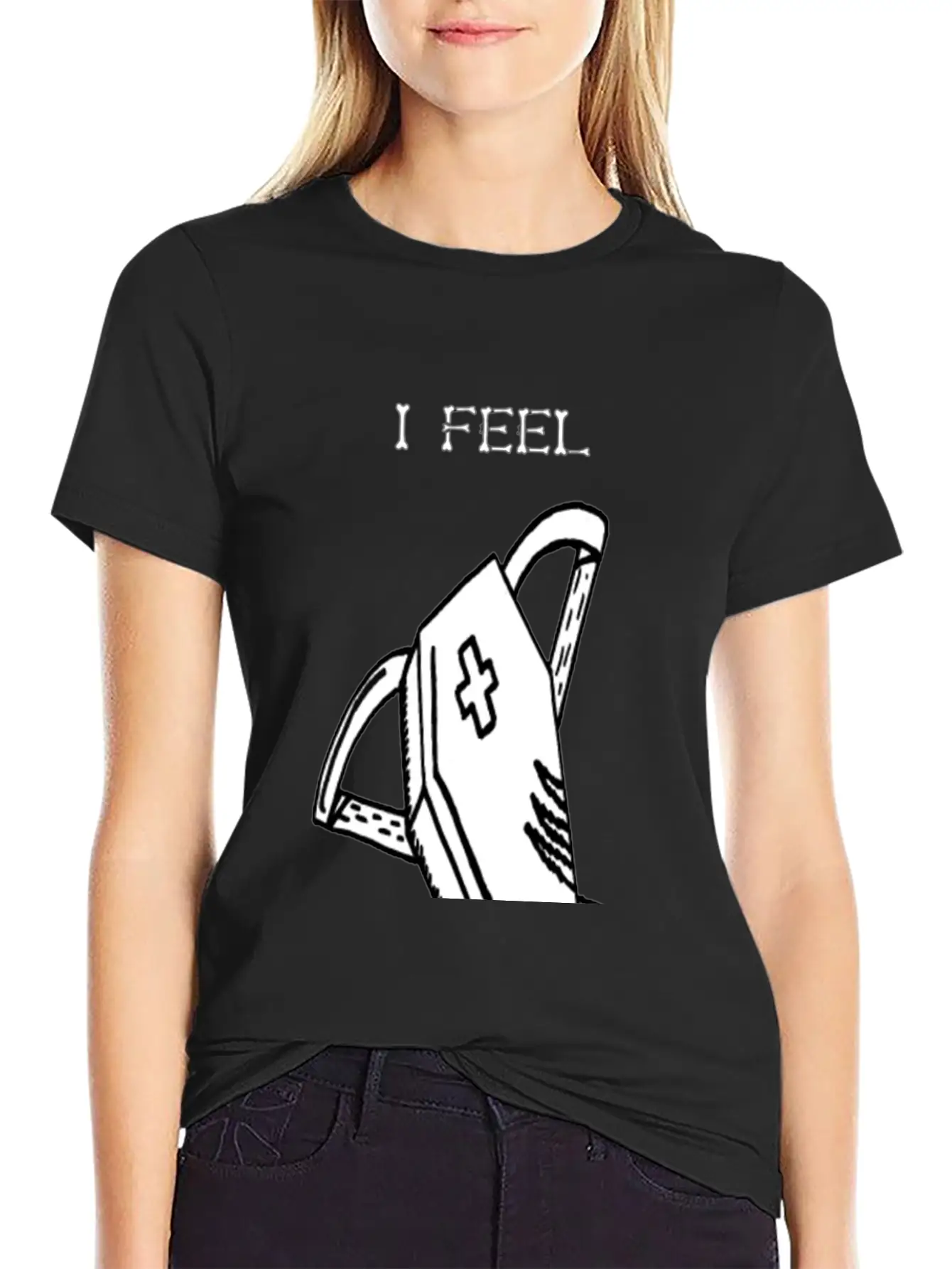 I Feel Dead Inside Unisex Casual T-Shirt – Clean Design For Daily Comfort