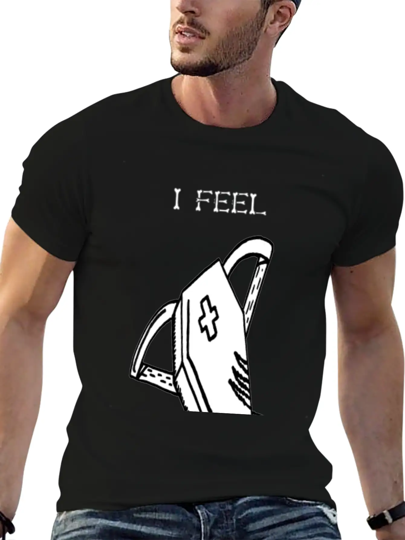 I Feel Dead Inside Unisex Casual T-Shirt – Clean Design For Daily Comfort