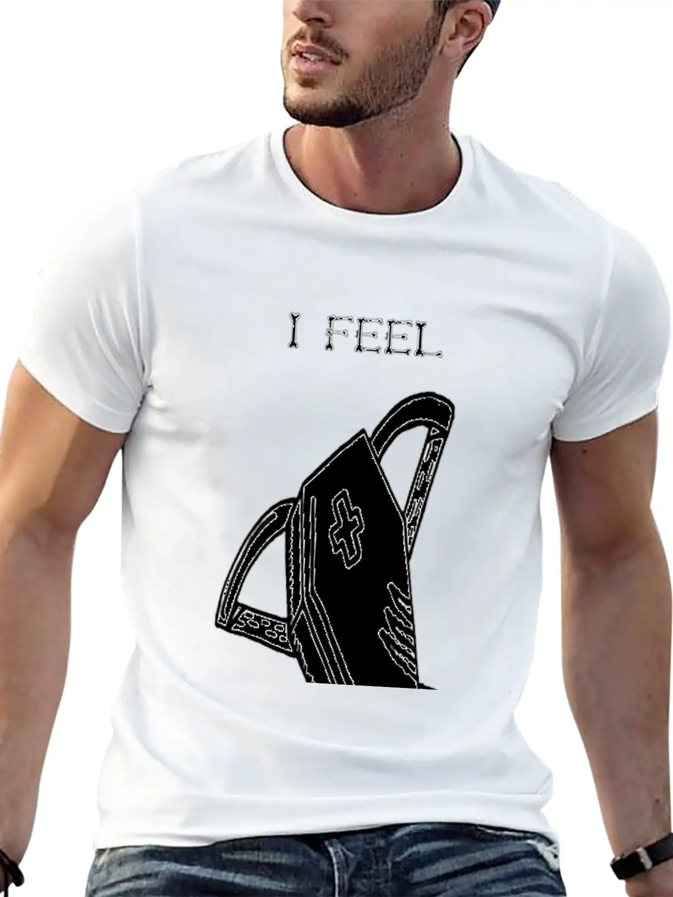 I Feel Dead Inside Unisex Casual T-Shirt – Clean Design For Daily Comfort