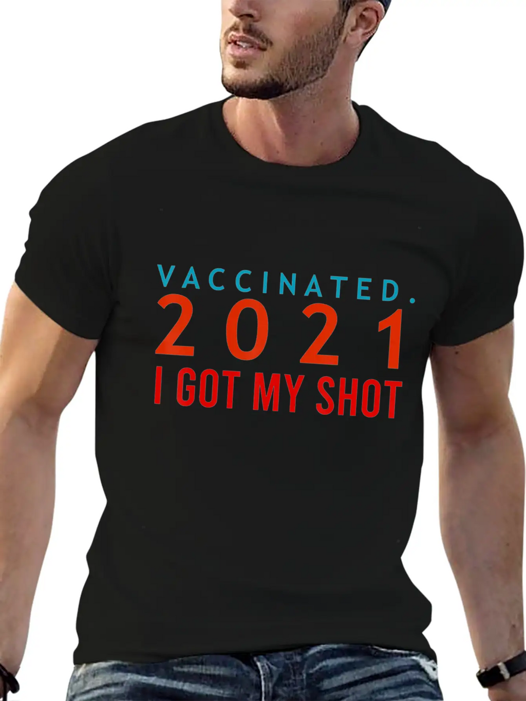 I Got My Shot Pro Vaccine Supporter Vaccinated Unisex Casual T-Shirt – Clean Design For Daily Comfort