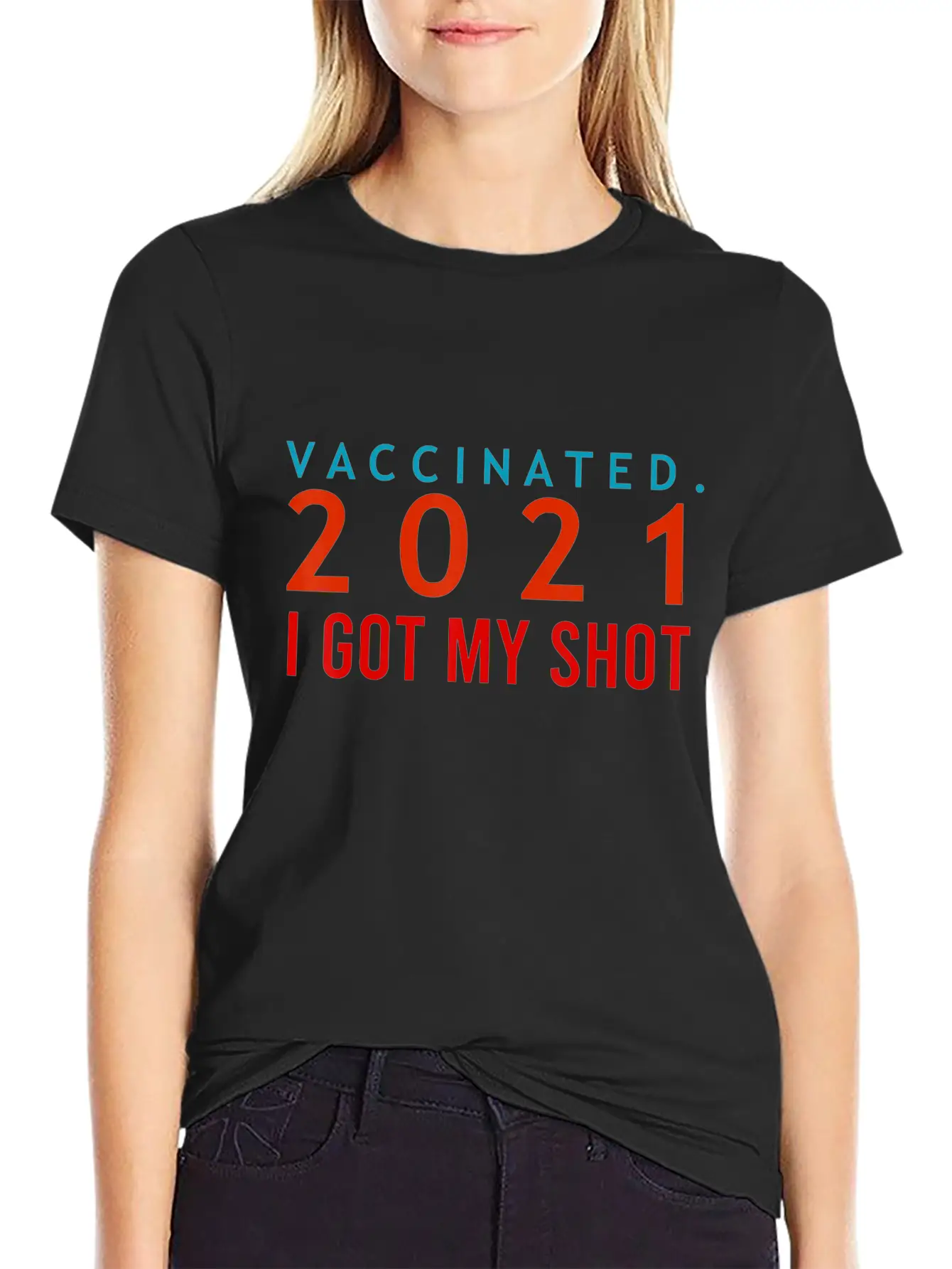 I Got My Shot Pro Vaccine Supporter Vaccinated Unisex Casual T-Shirt – Clean Design For Daily Comfort