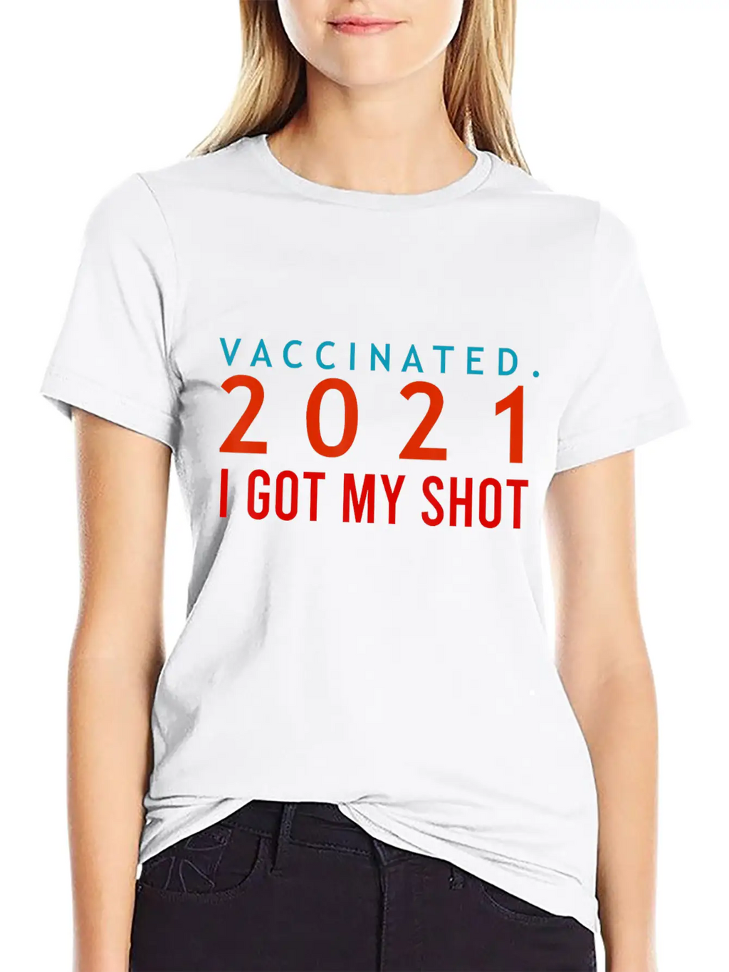 I Got My Shot Pro Vaccine Supporter Vaccinated Unisex Casual T-Shirt – Clean Design For Daily Comfort