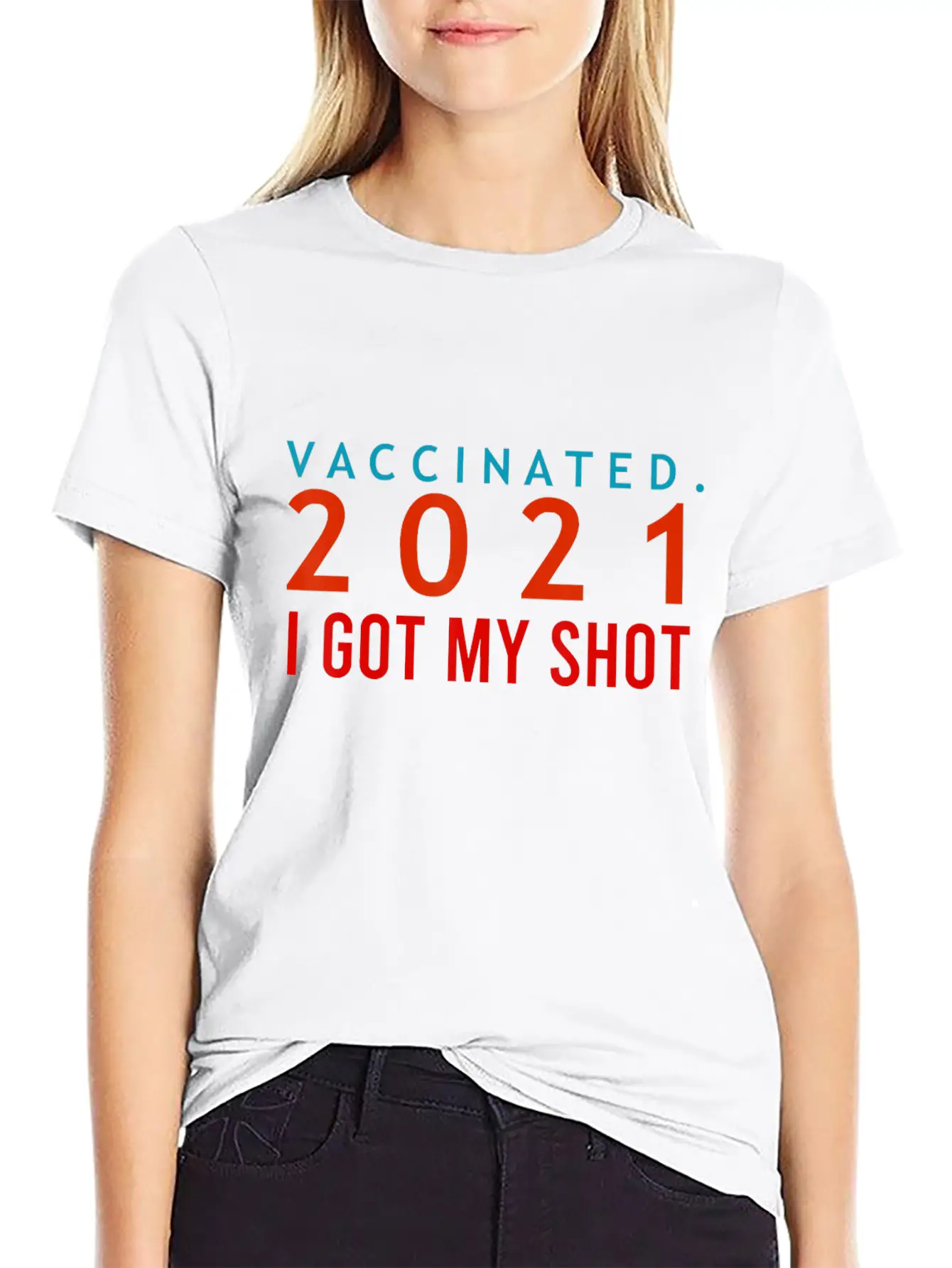 I Got My Shot Pro Vaccine Supporter Vaccinated Unisex Casual T-Shirt – Clean Design For Daily Comfort