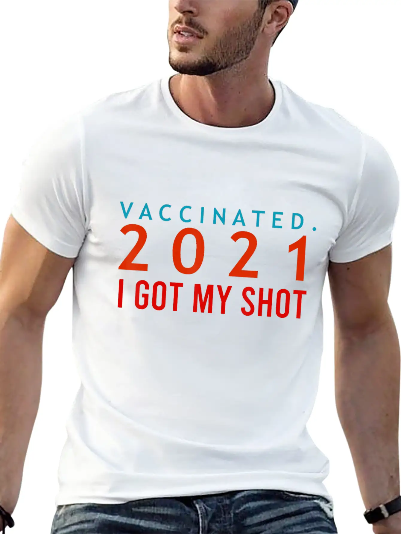 I Got My Shot Pro Vaccine Supporter Vaccinated Unisex Casual T-Shirt – Clean Design For Daily Comfort