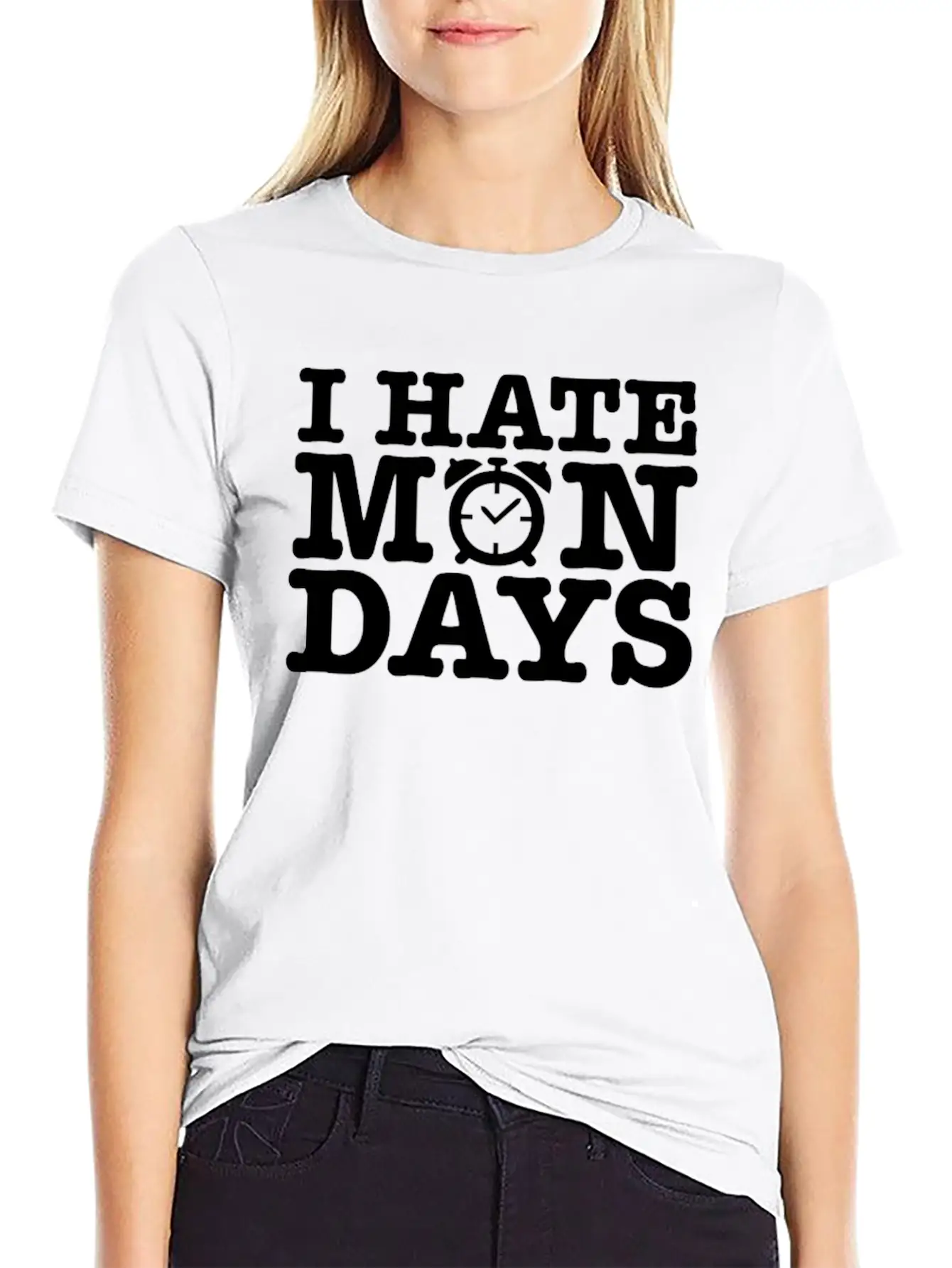 I Hate Mondays Unisex Casual T-Shirt – Clean Design For Daily Comfort