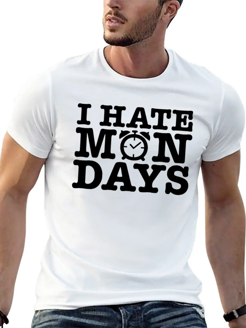 I Hate Mondays Unisex Casual T-Shirt – Clean Design For Daily Comfort