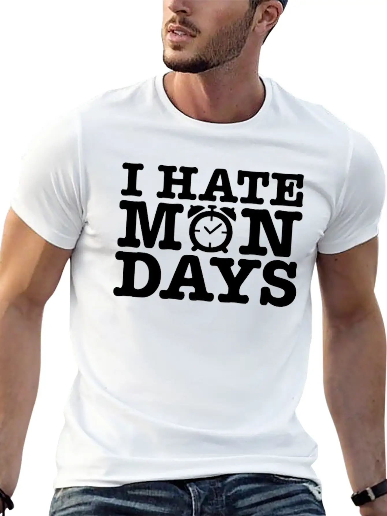 I Hate Mondays Unisex Casual T-Shirt – Clean Design For Daily Comfort