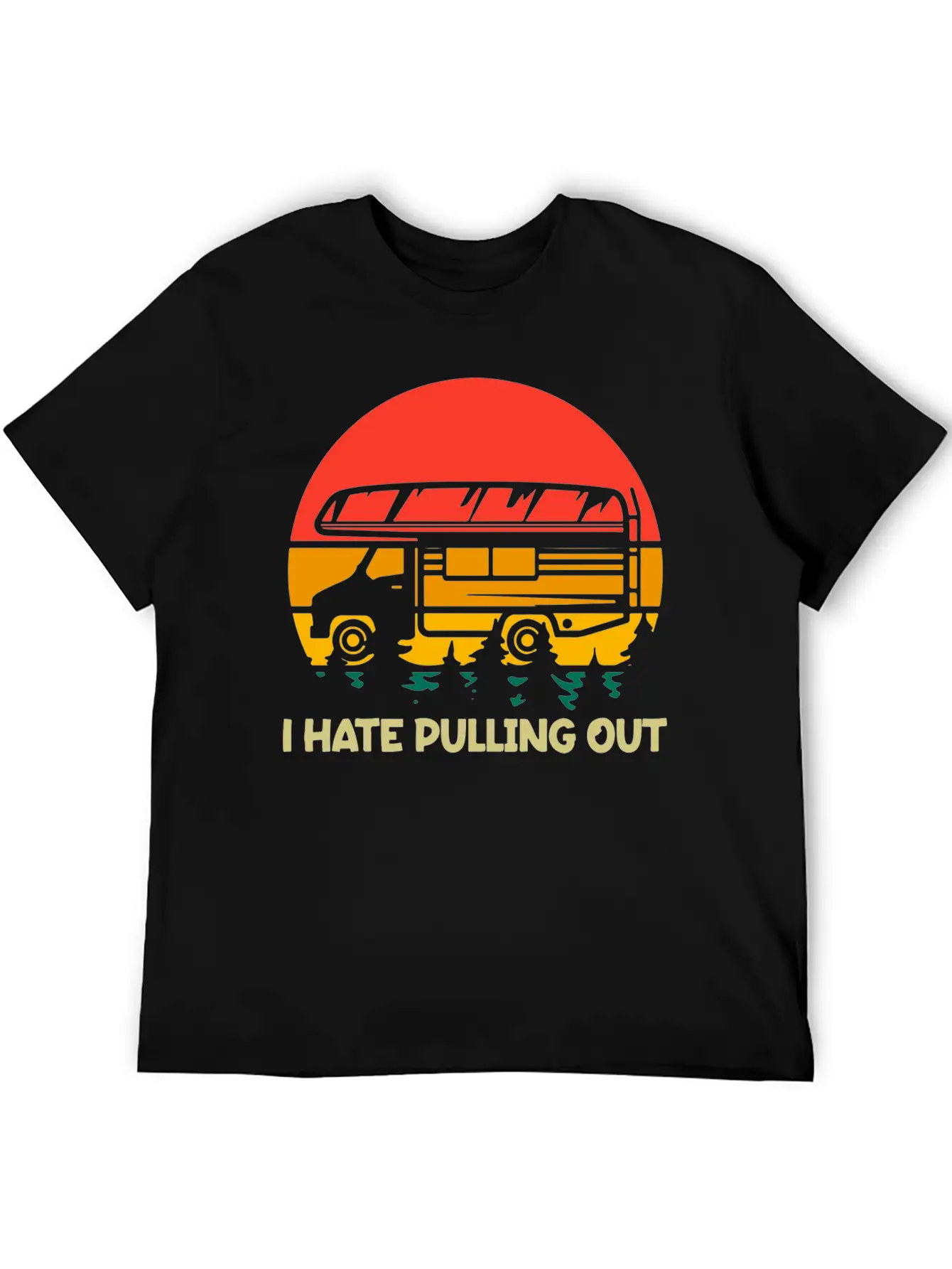I Hate Pulling Out Unisex Short Sleeve Soft Cotton T-Shirt – Casual Everyday Wear