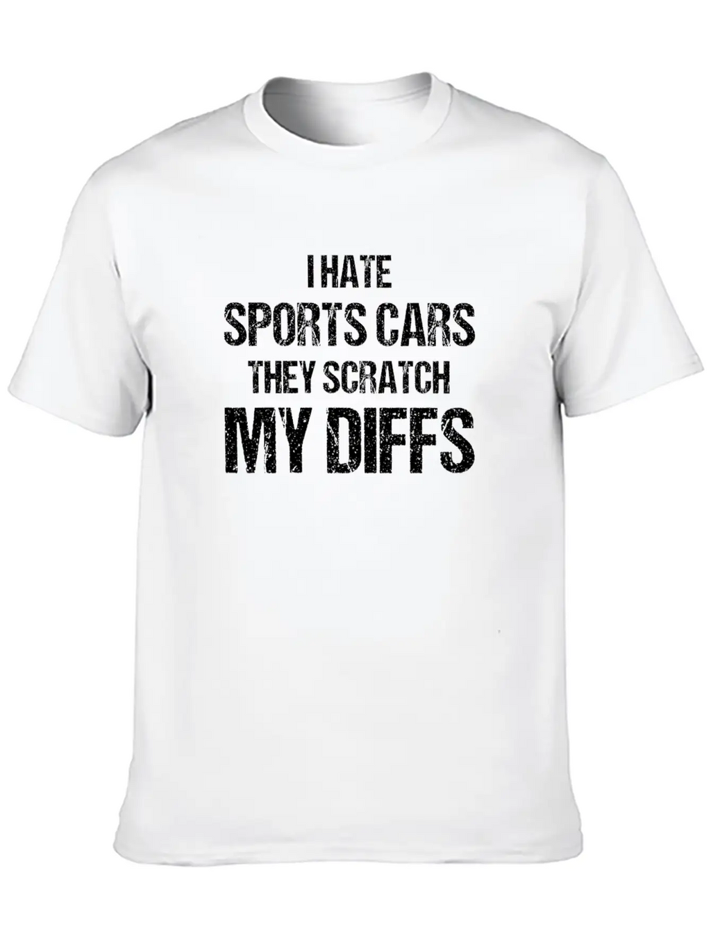 I Hate Sports Cars Offroad 4x4 Unisex Casual T-Shirt – Clean Design For Daily Comfort