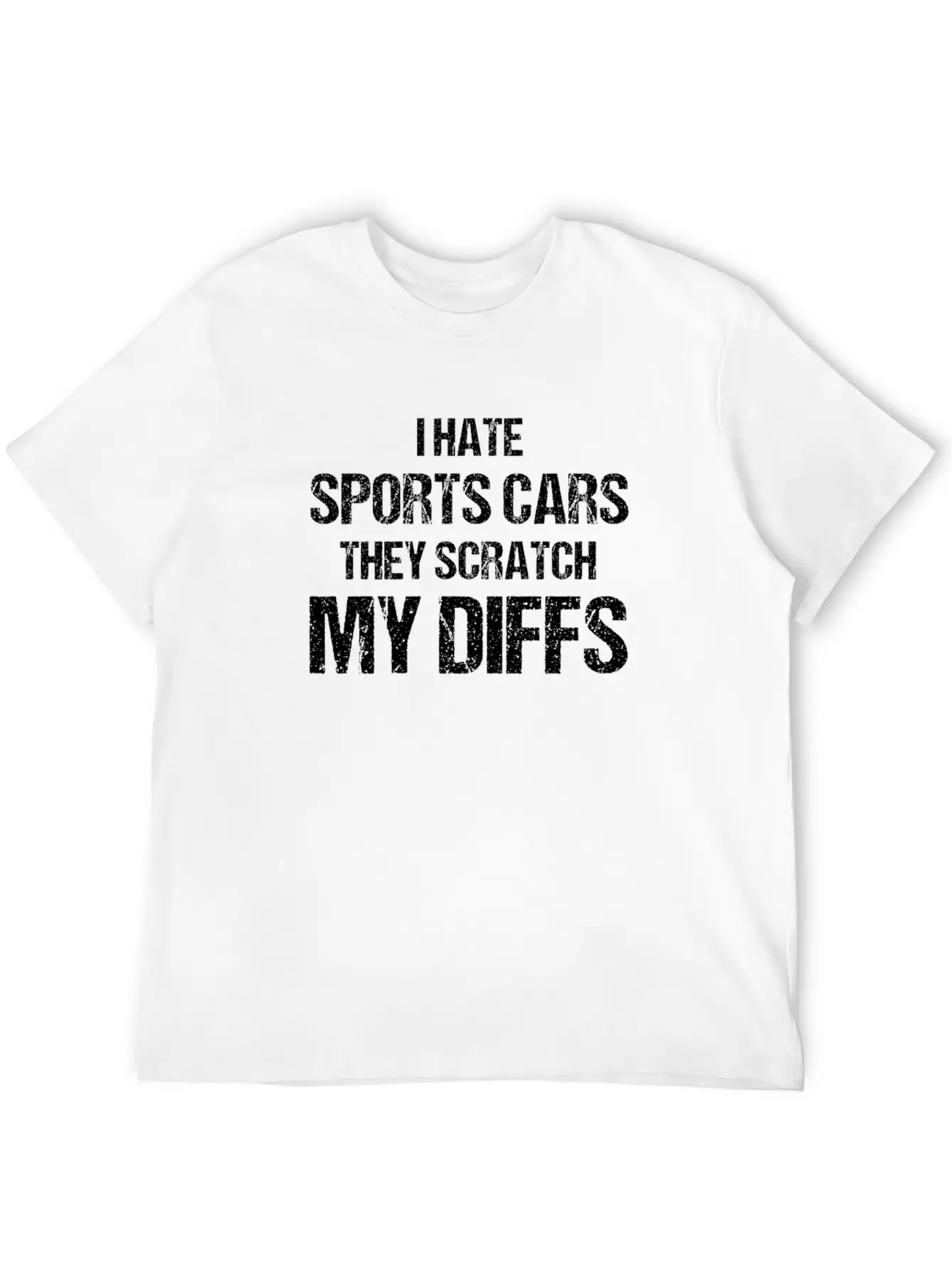 I Hate Sports Cars Offroad 4x4 Unisex Casual T-Shirt – Clean Design For Daily Comfort