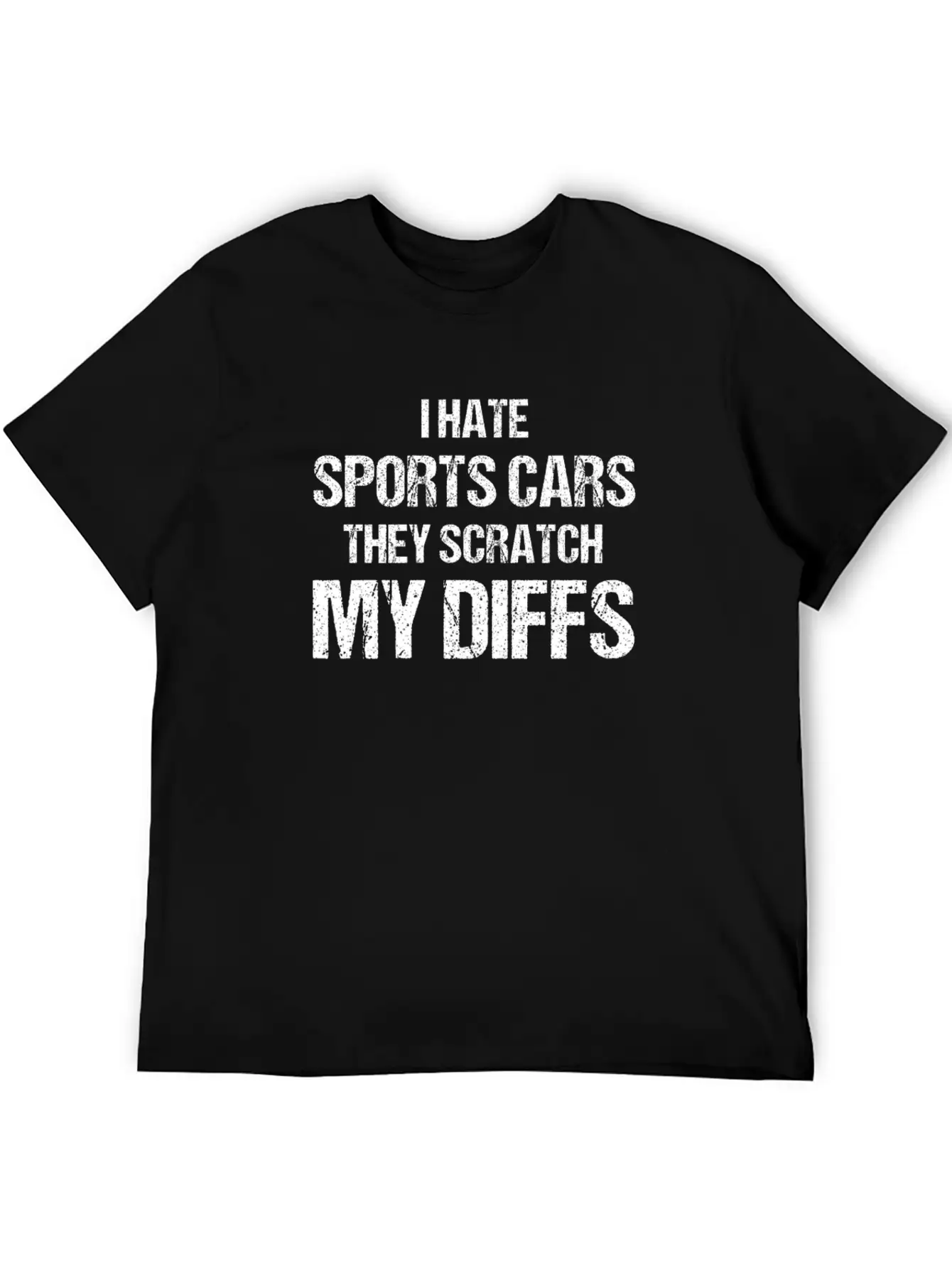 I Hate Sports Cars Offroad 4x4 Unisex Casual T-Shirt – Clean Design For Daily Comfort