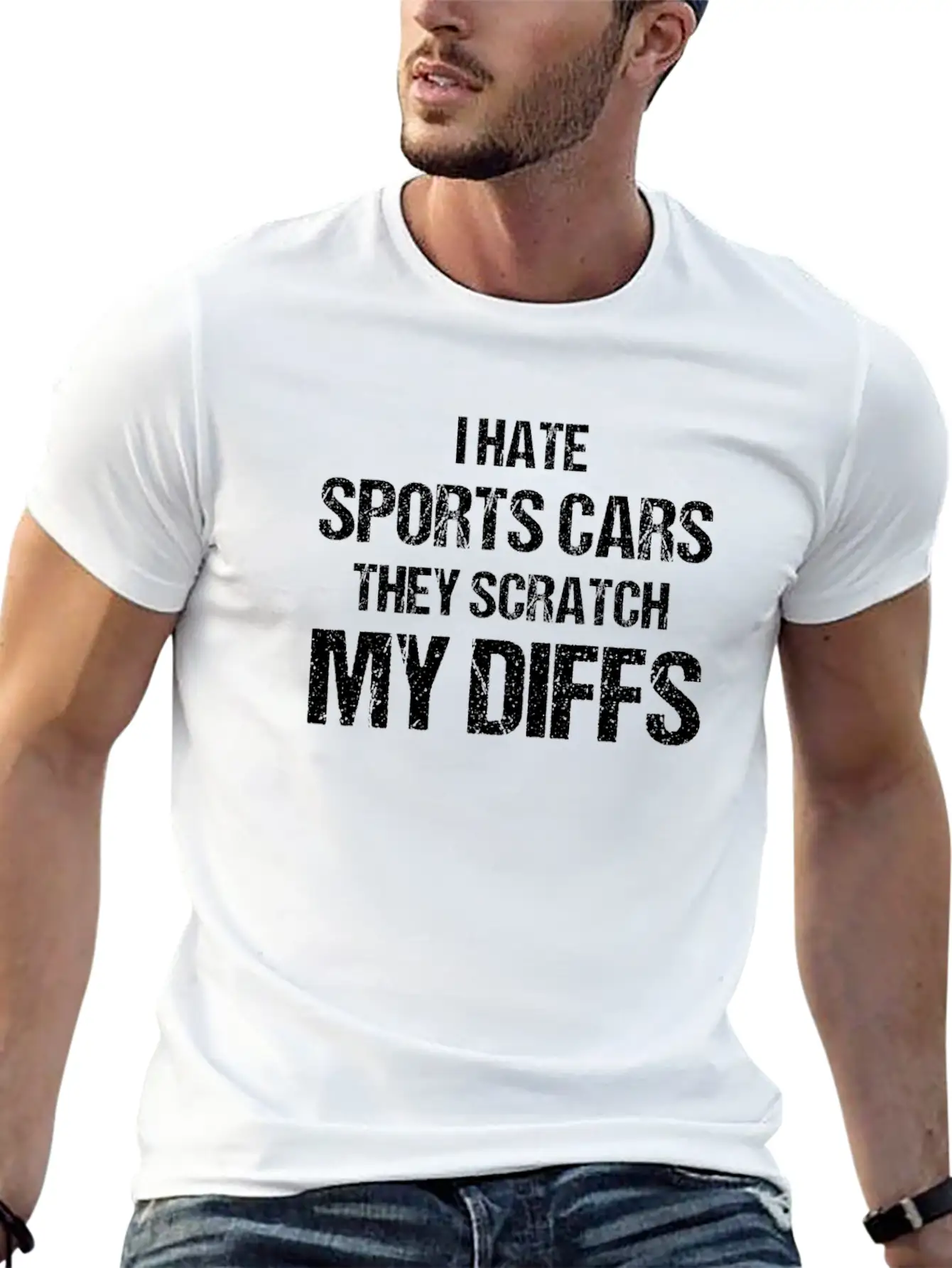 I Hate Sports Cars Offroad 4x4 Unisex Casual T-Shirt – Clean Design For Daily Comfort