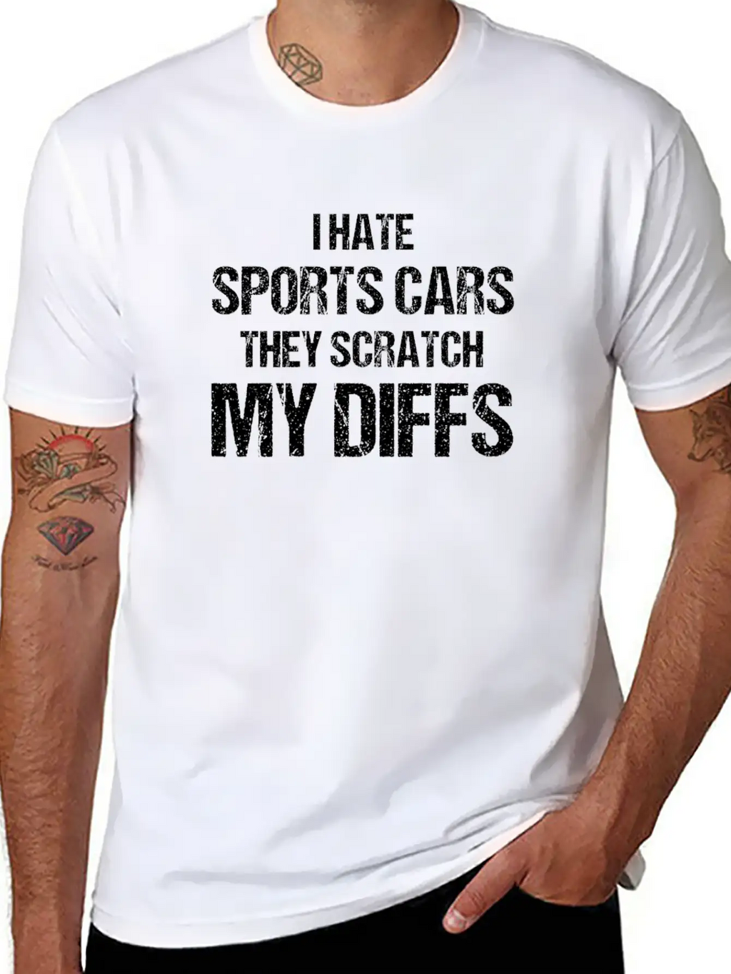 I Hate Sports Cars Offroad 4x4 Unisex Casual T-Shirt – Clean Design For Daily Comfort