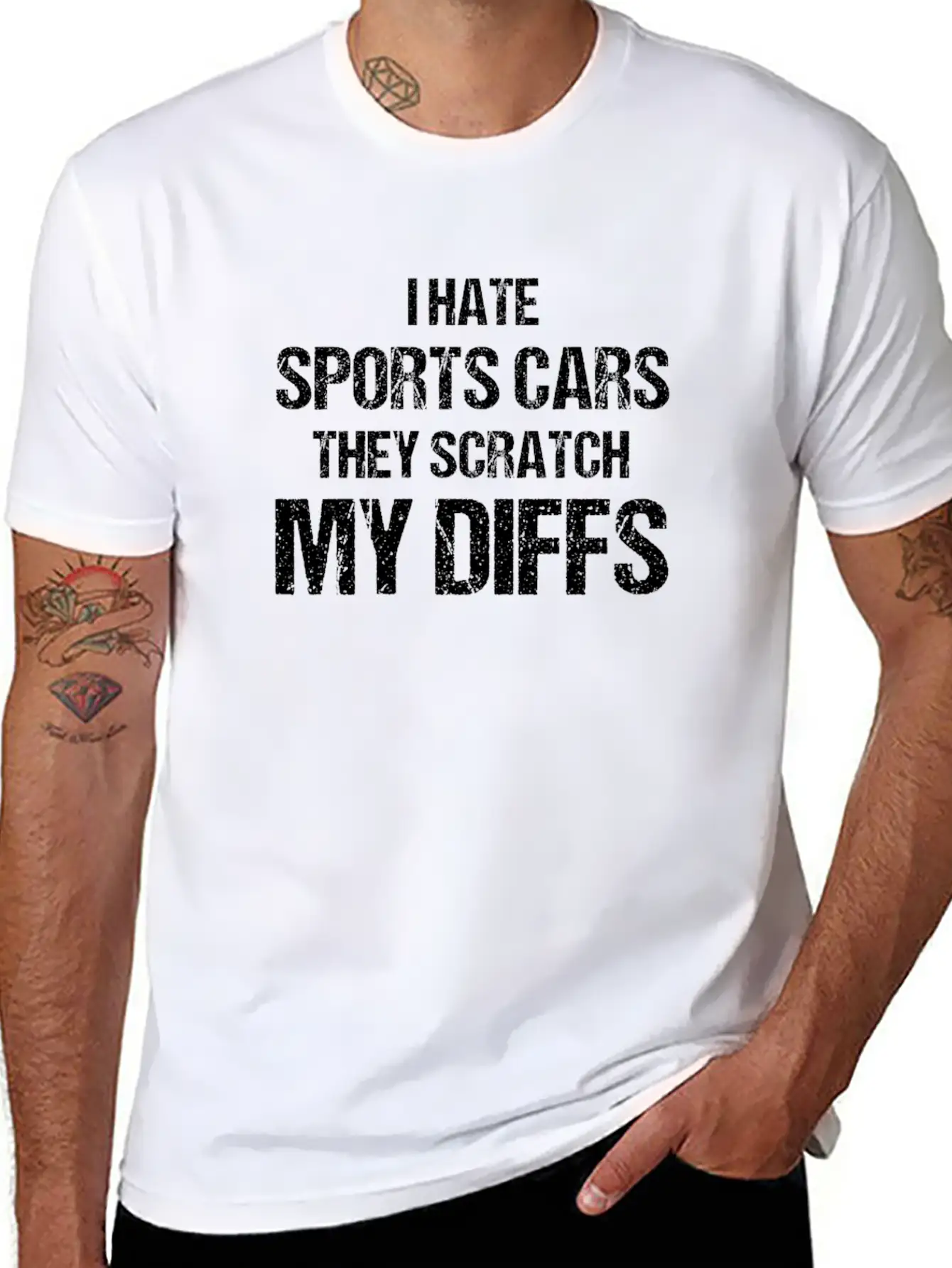 I Hate Sports Cars Offroad 4x4 Unisex Casual T-Shirt – Clean Design For Daily Comfort