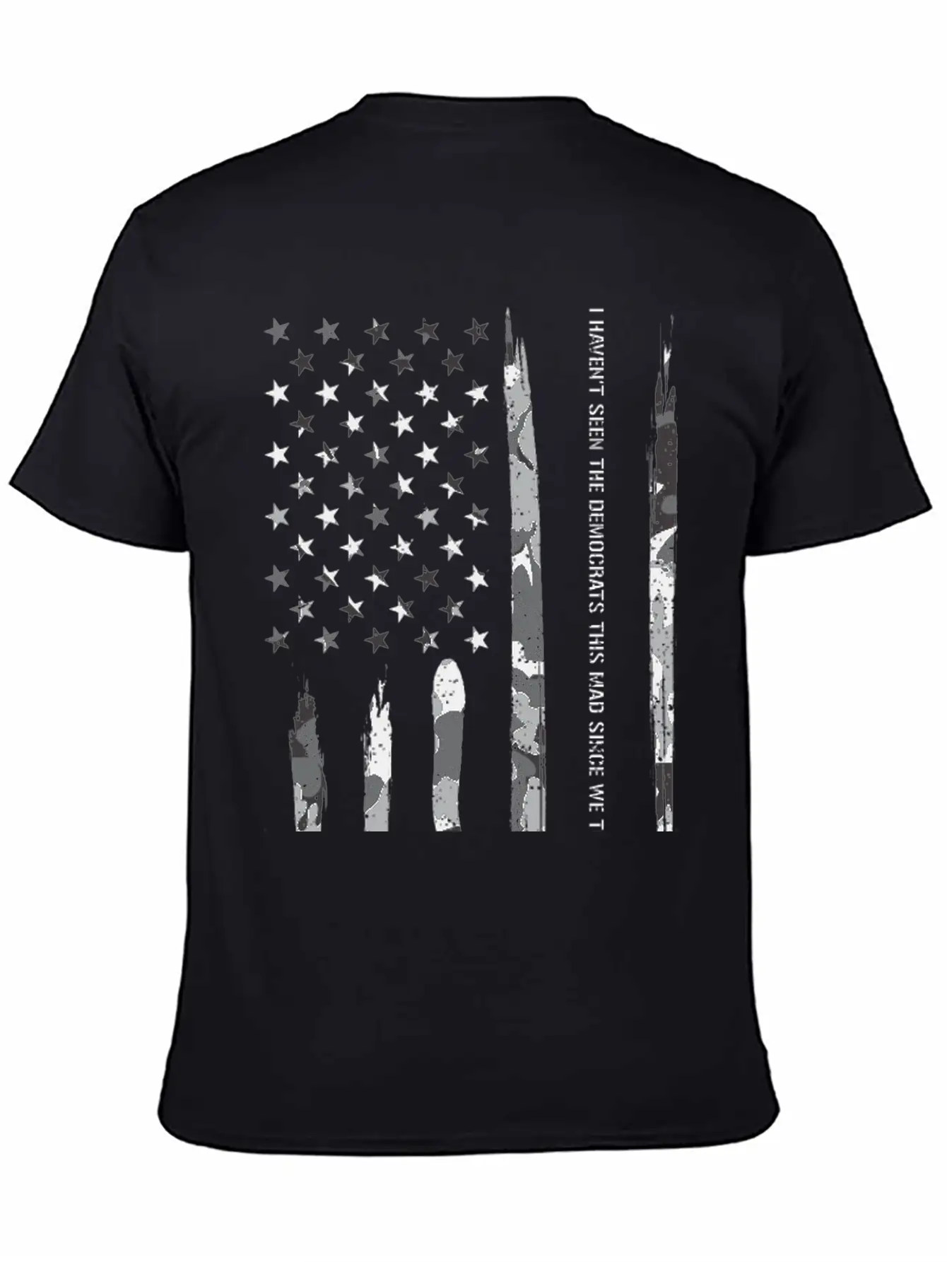 I Haven't Seen The Democrats Thi... Unisex Short Sleeve Soft Cotton T-Shirt – Casual Everyday Wear