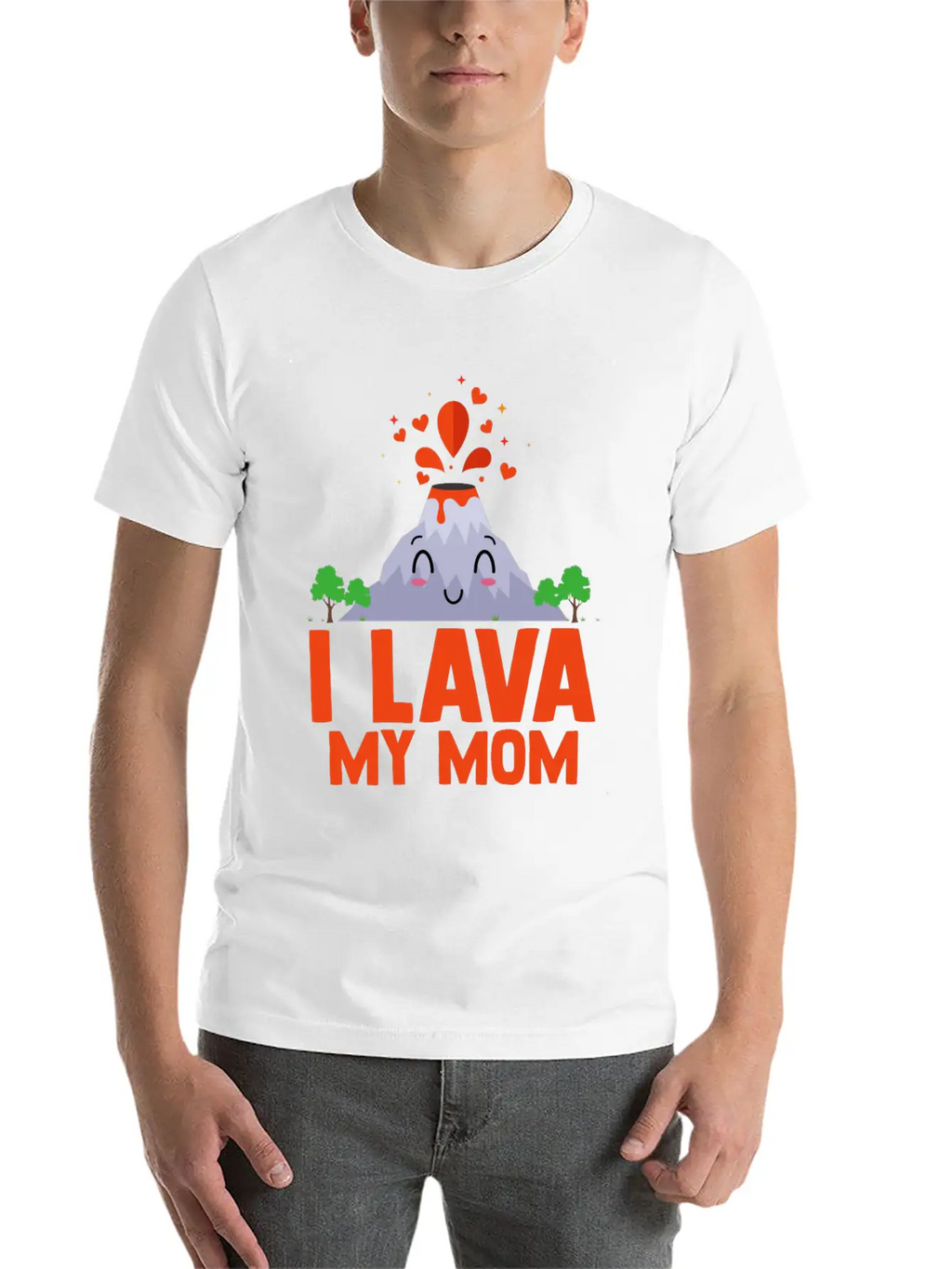 I Lava My Mom Volcanology Lava Cryptodomes Classic Fit Graphic Tee For Daily Comfort – Unisex Cotton Shirt