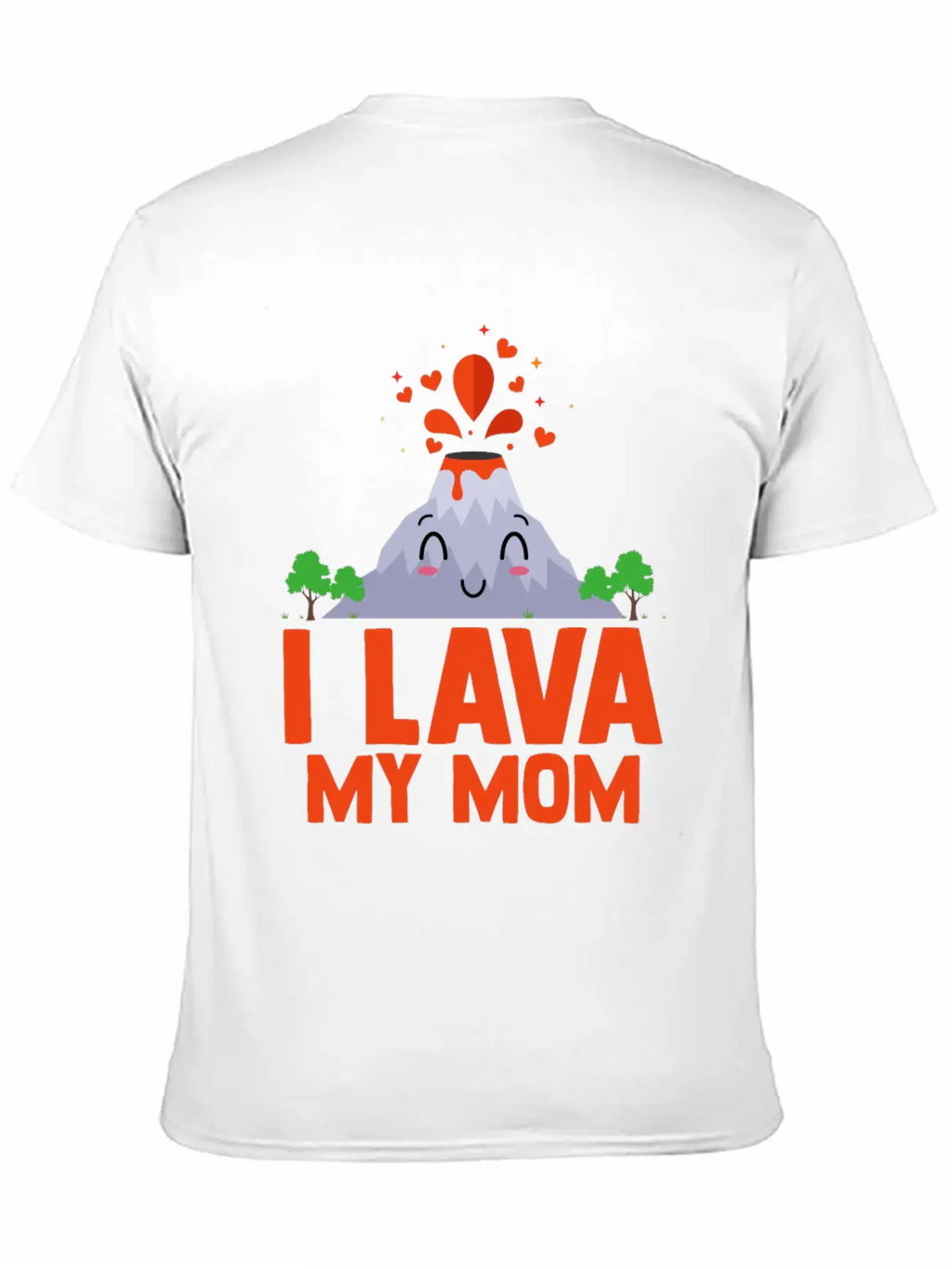 I Lava My Mom Volcanology Lava Cryptodomes Classic Fit Graphic Tee For Daily Comfort – Unisex Cotton Shirt