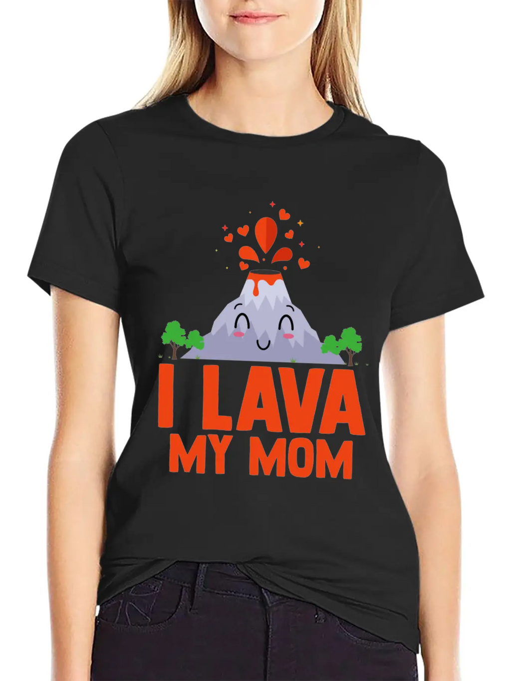 I Lava My Mom Volcanology Lava Cryptodomes Classic Fit Graphic Tee For Daily Comfort – Unisex Cotton Shirt